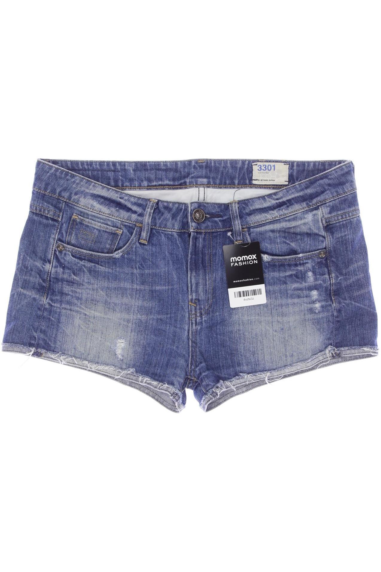 

G Star RAW Damen Shorts, blau, Gr. 29