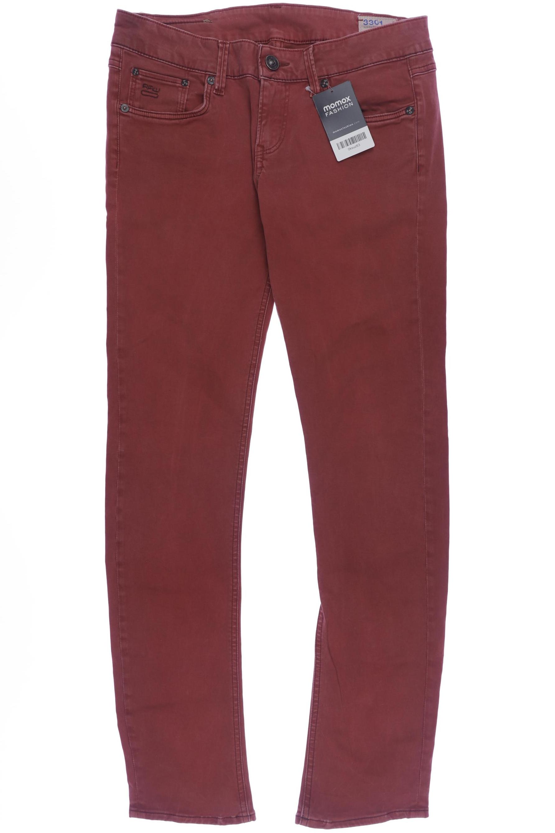 

G Star RAW Damen Jeans, rot, Gr. 29