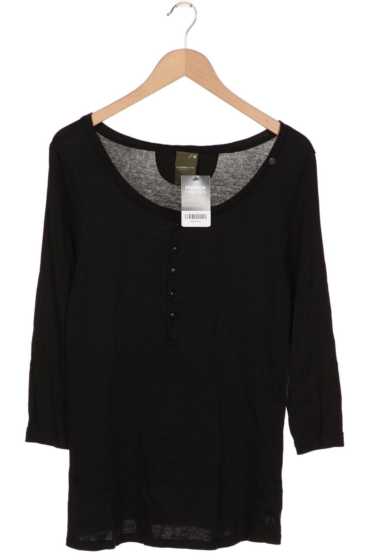

G STAR RAW Damen Langarmshirt, schwarz