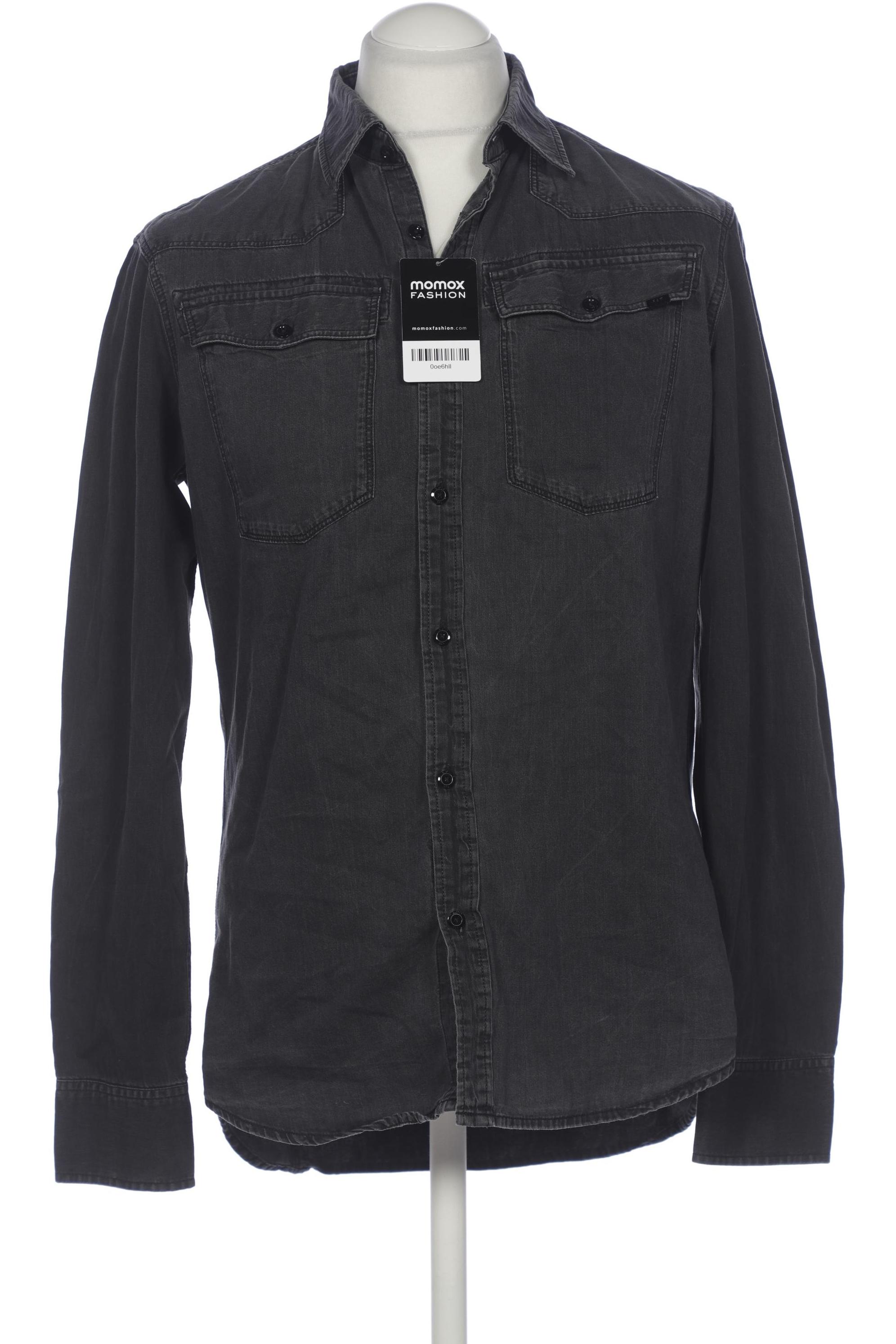 

G Star RAW Herren Hemd, schwarz, Gr. 48