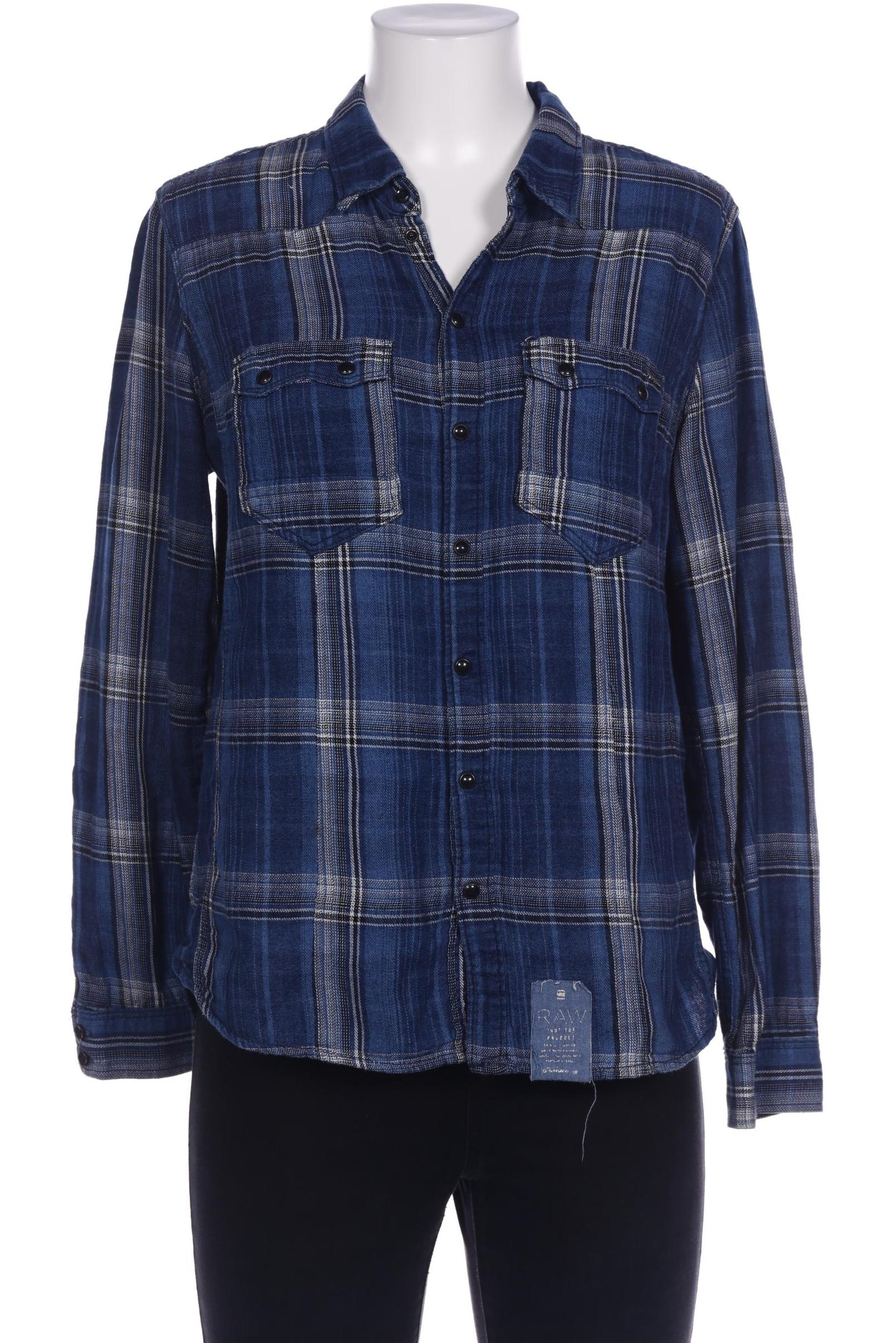 

G Star RAW Damen Bluse, blau, Gr. 42