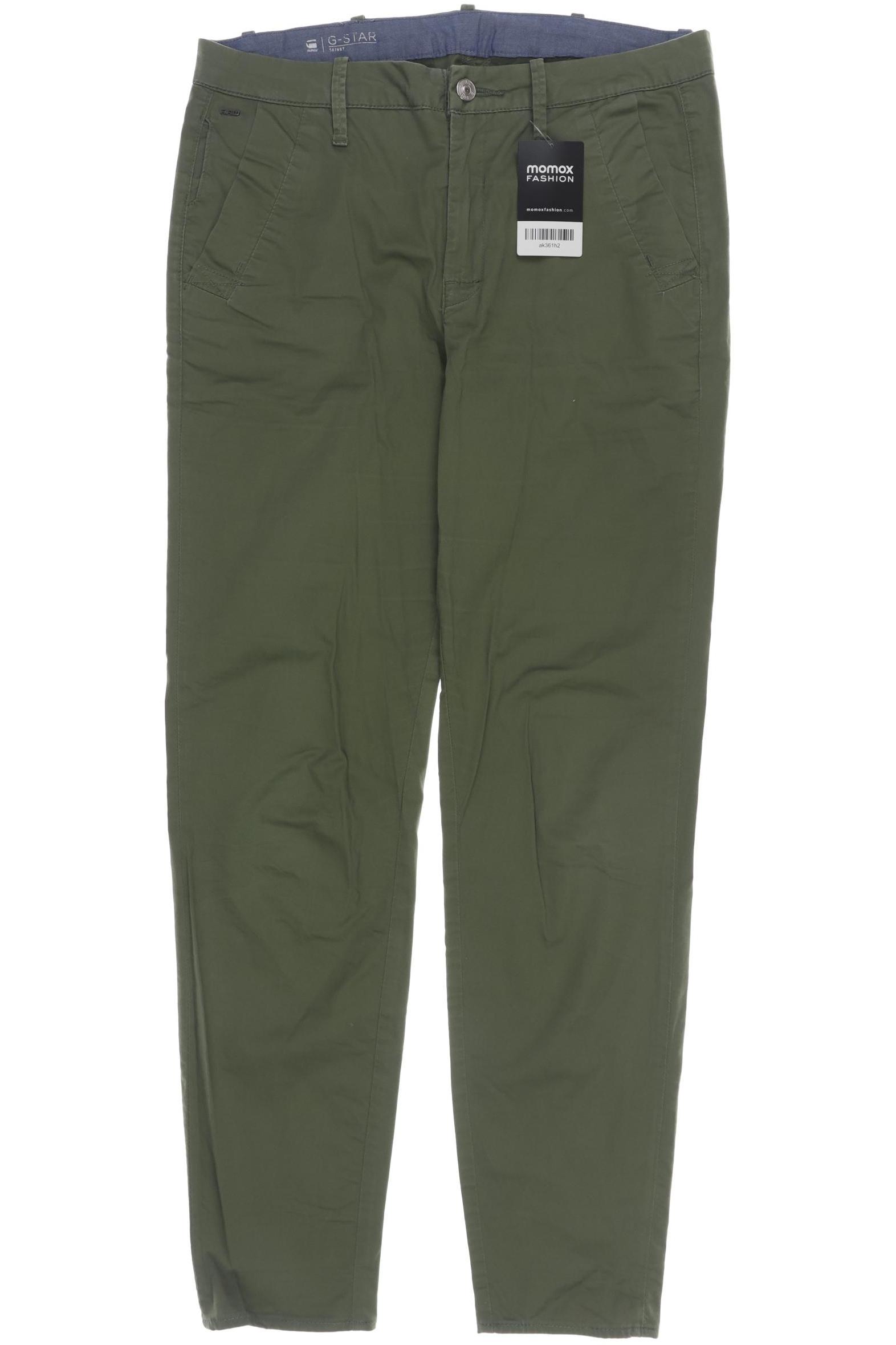 

G Star RAW Damen Stoffhose, grün, Gr. 26