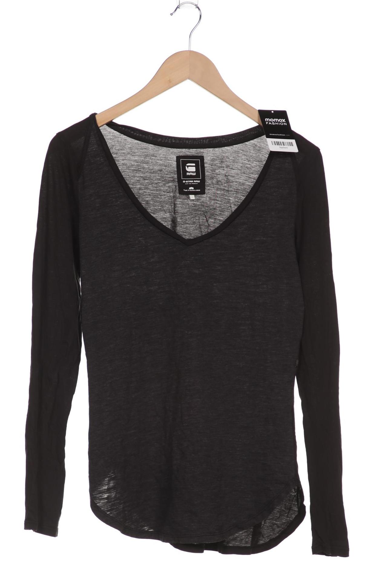 

G-STAR RAW Damen Langarmshirt, schwarz