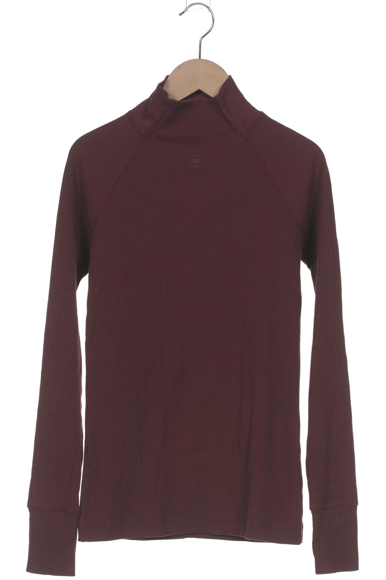 

G Star RAW Damen Langarmshirt, bordeaux, Gr. 38