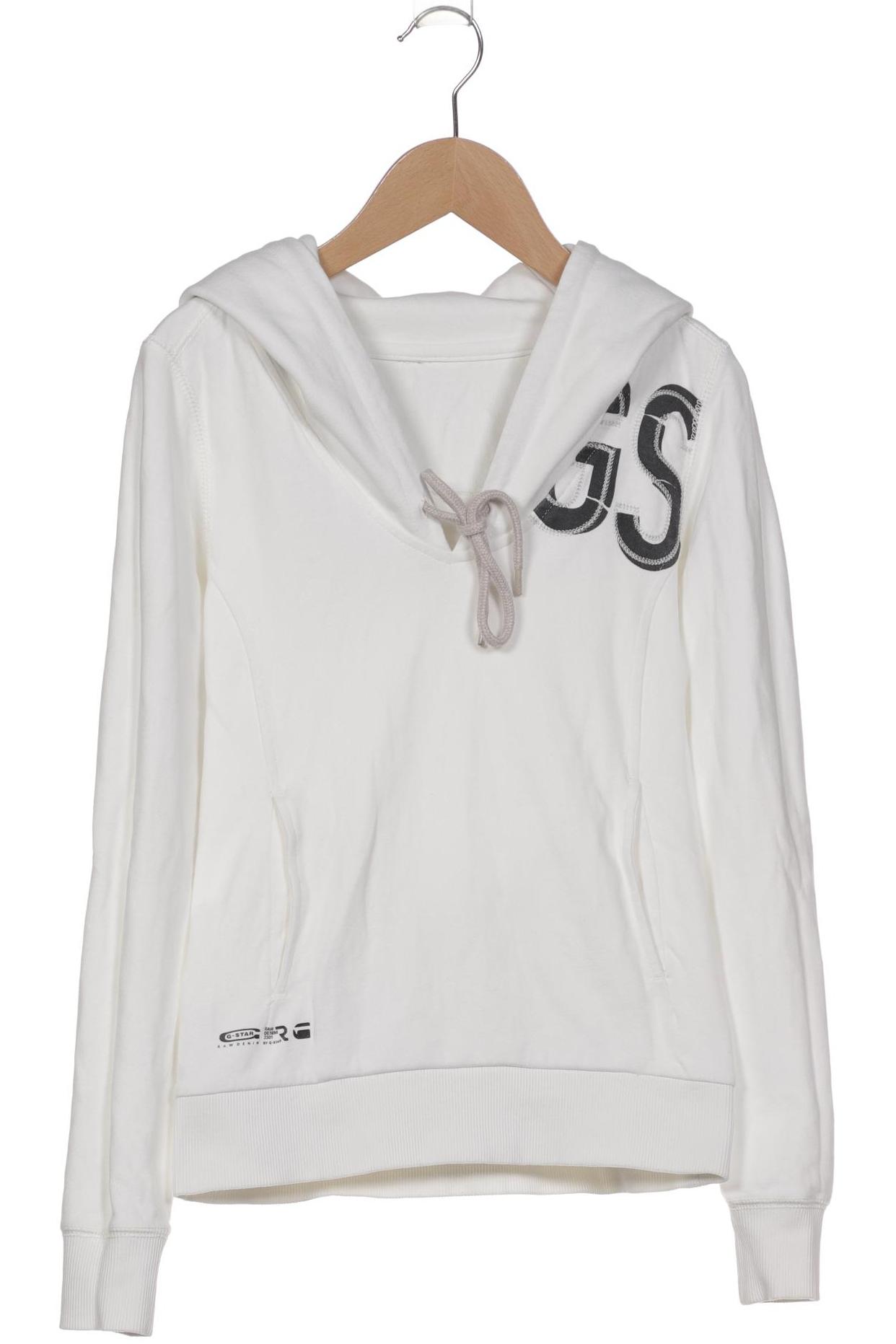 

G Star RAW Damen Kapuzenpullover, weiß, Gr. 34