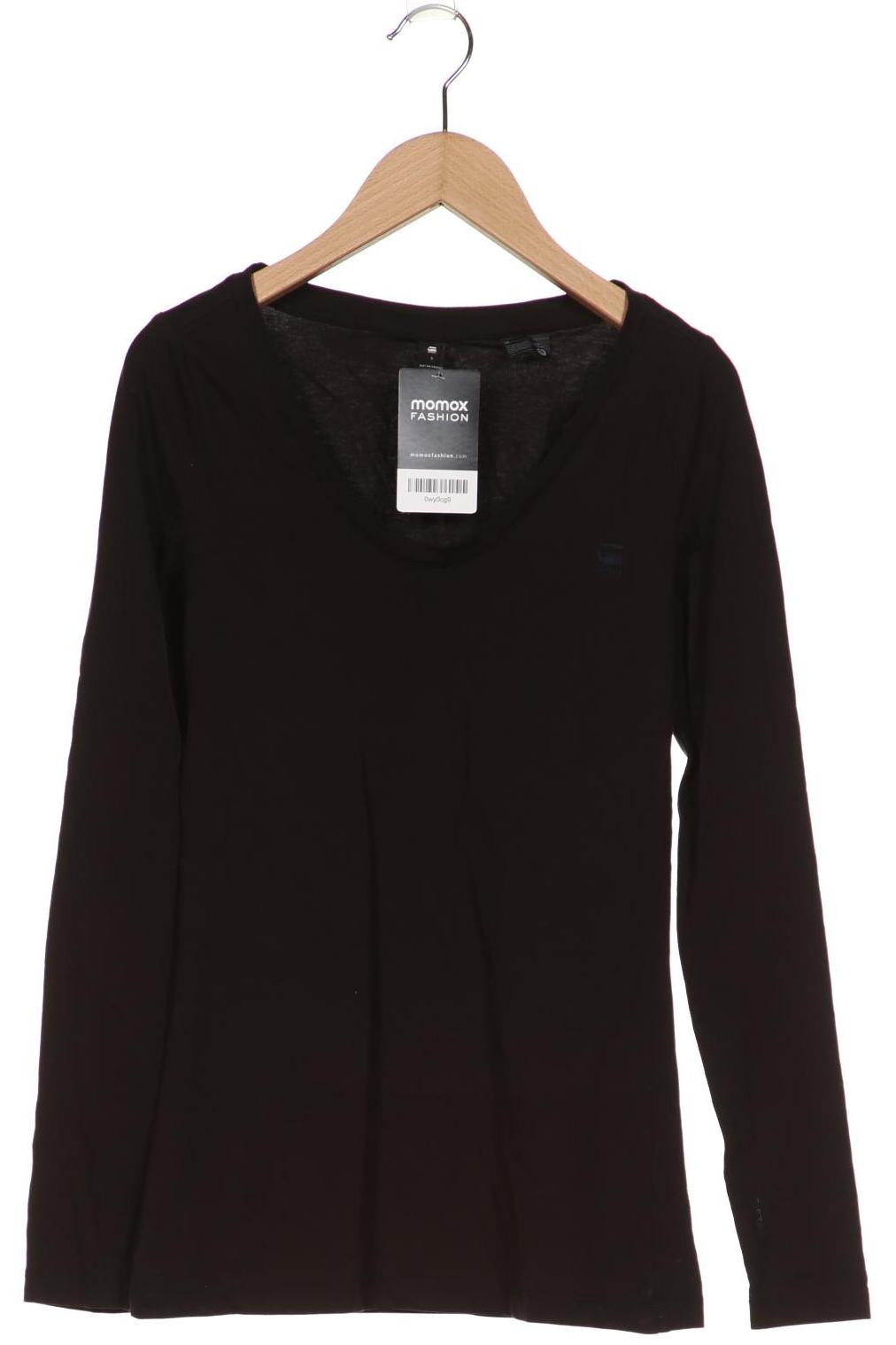 

G STAR RAW Damen Langarmshirt, schwarz