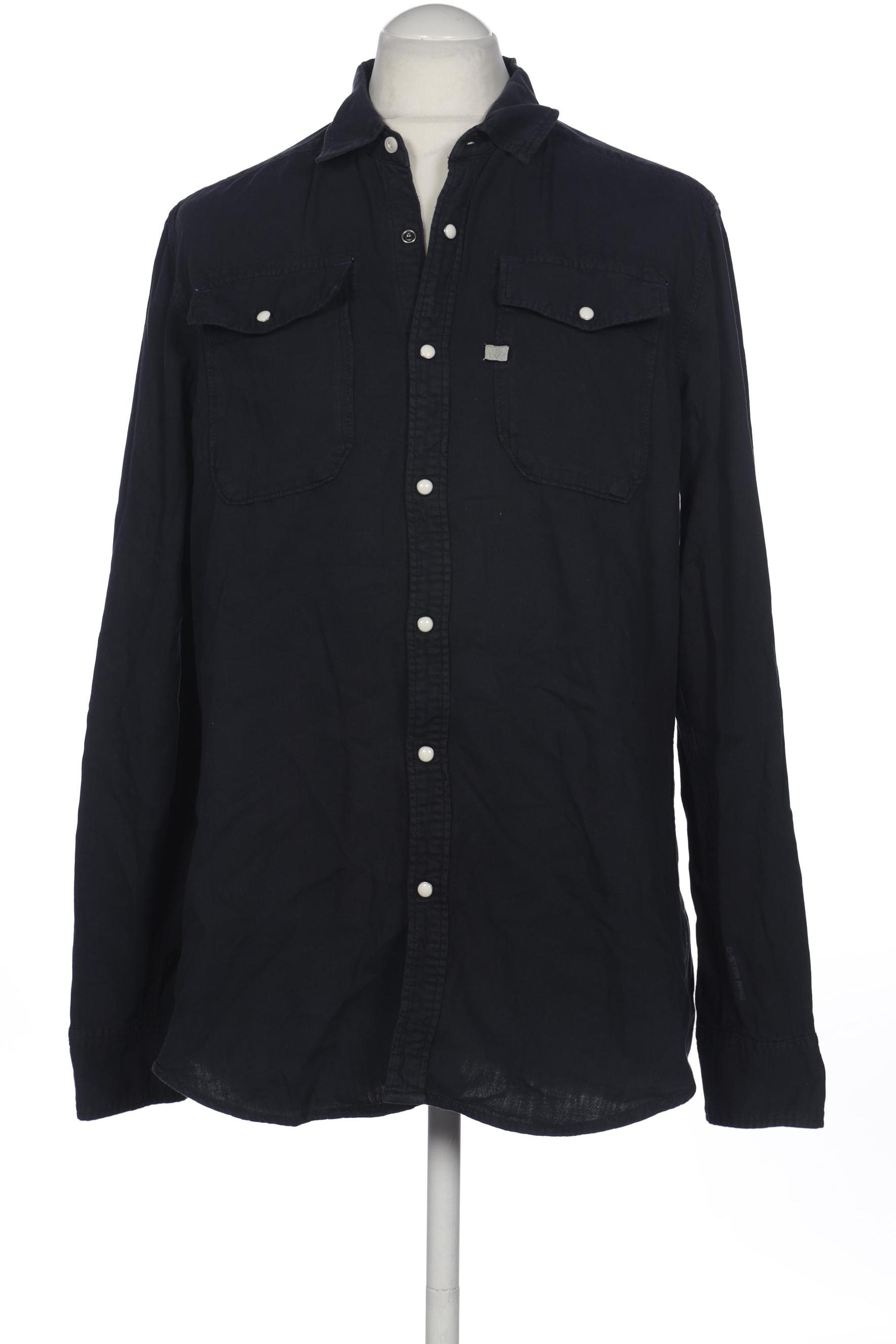 

G-STAR RAW Herren Hemd, marineblau