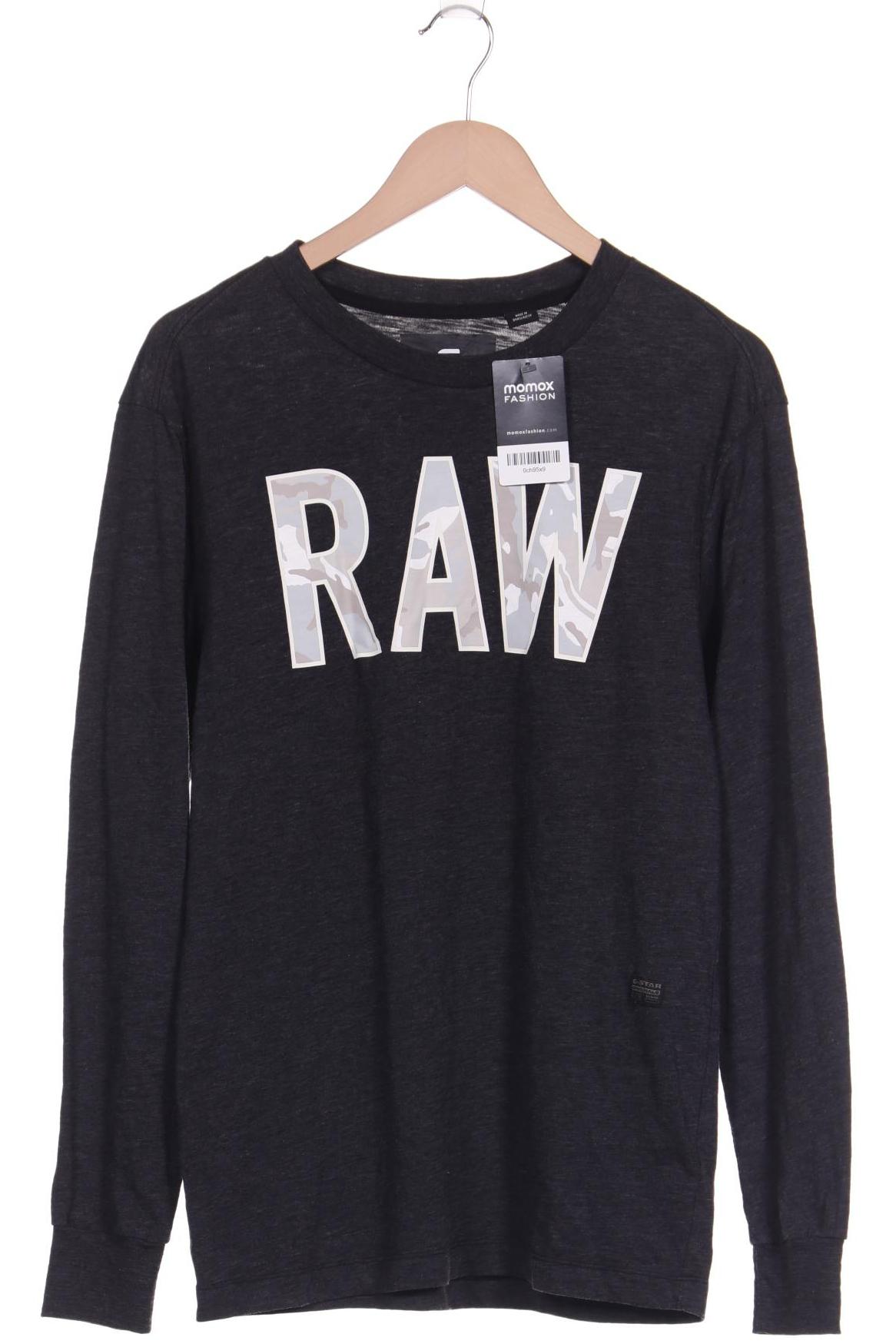 

G Star RAW Herren Langarmshirt, grau, Gr. 46
