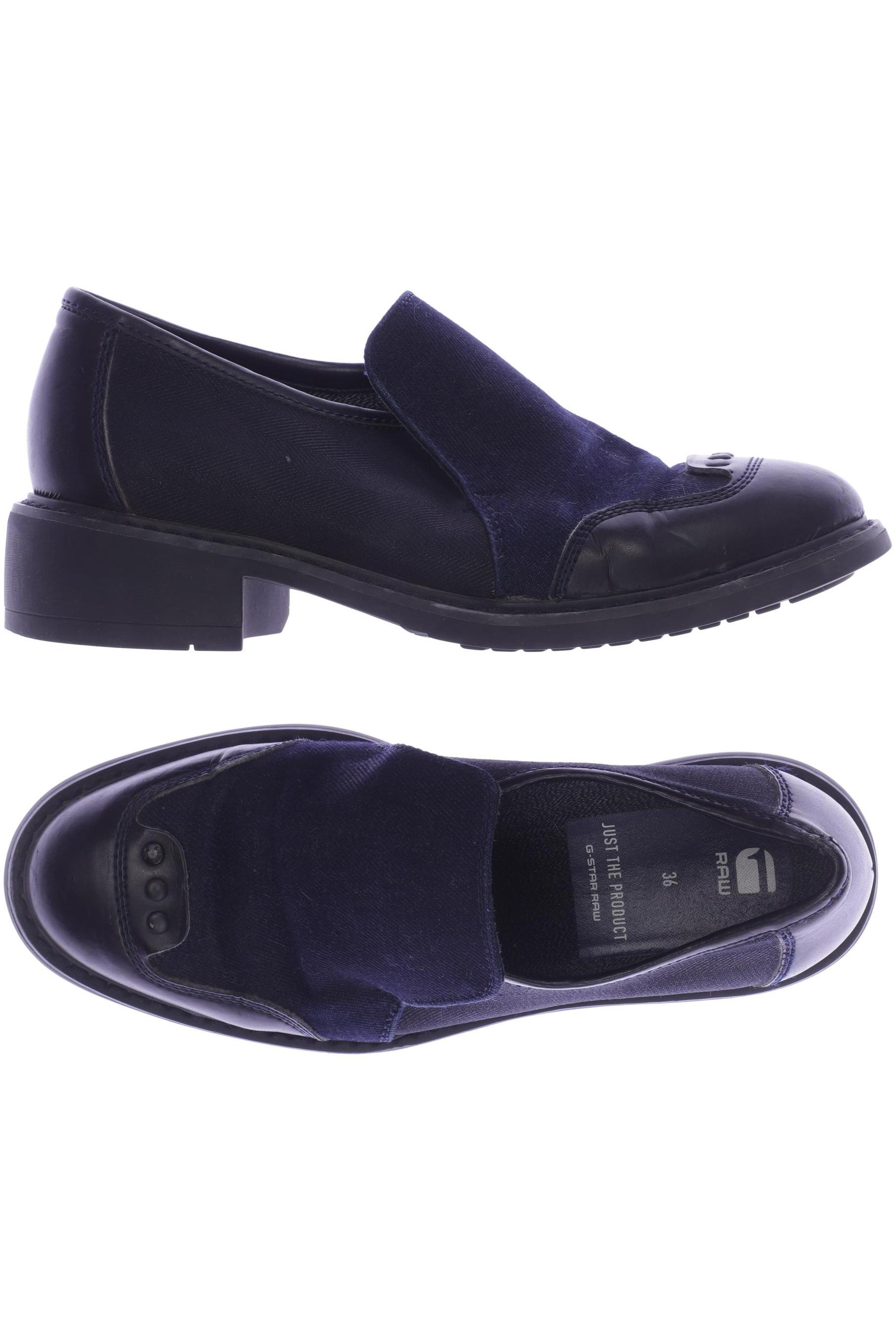 

G STAR RAW Damen Halbschuh, marineblau