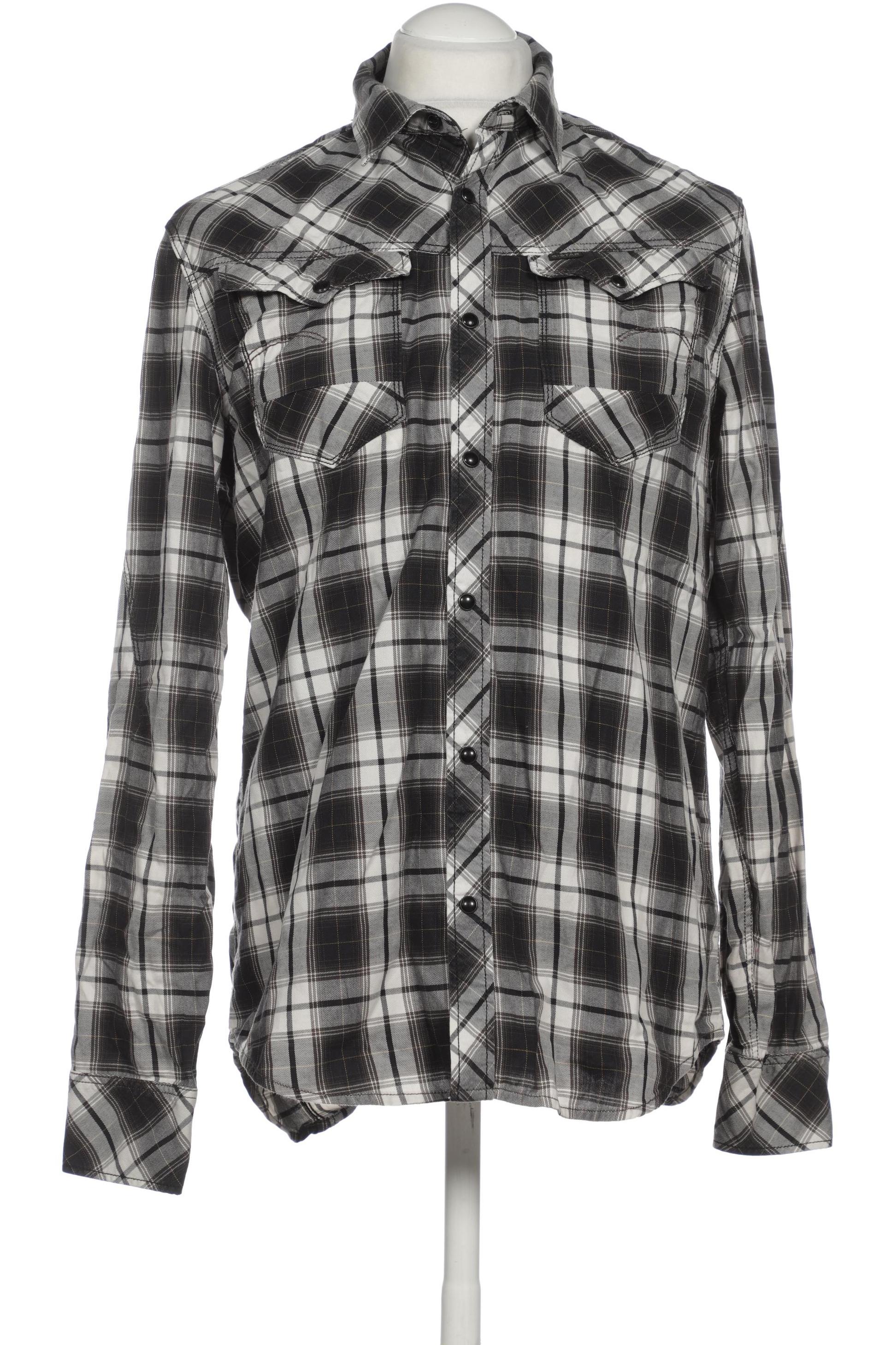 

G Star RAW Herren Hemd, grau, Gr. 52