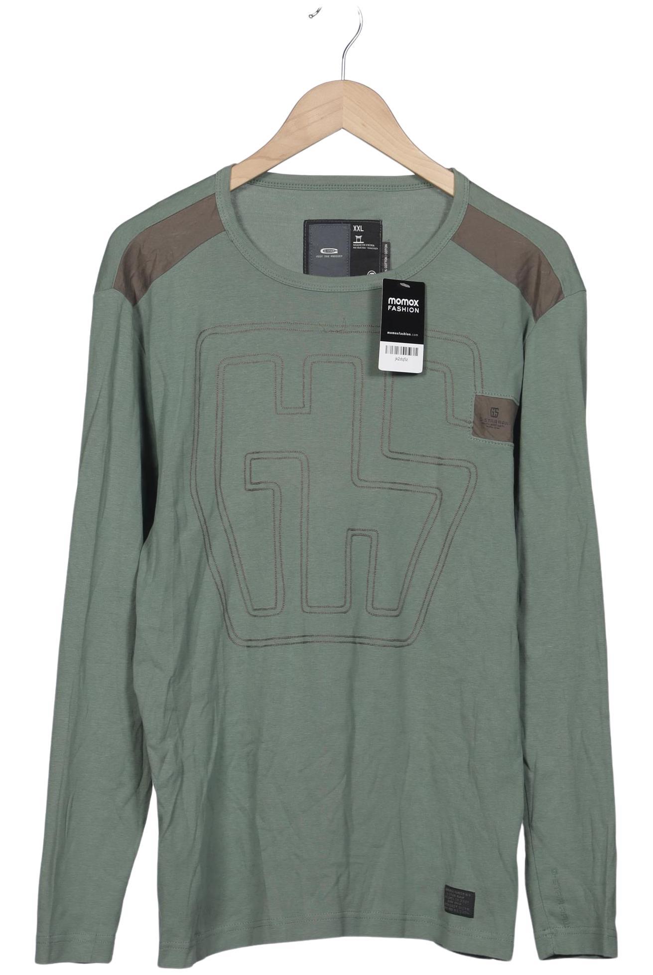 

G Star RAW Herren Langarmshirt, grün, Gr. 56