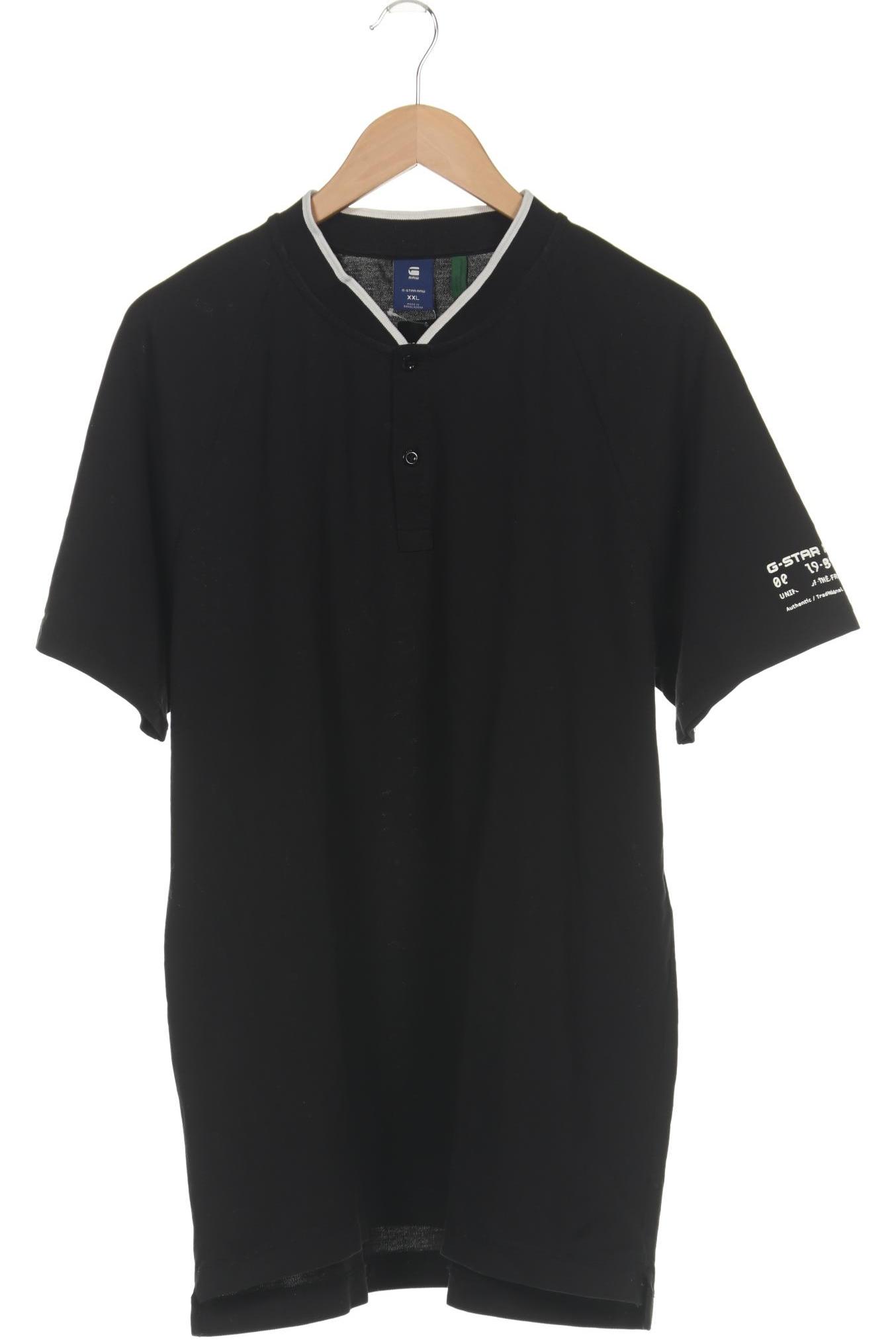 

G Star RAW Herren Poloshirt, schwarz, Gr. 56