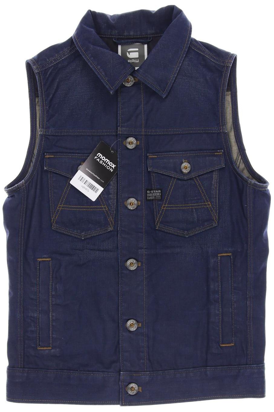 

G STAR RAW Herren Weste, blau