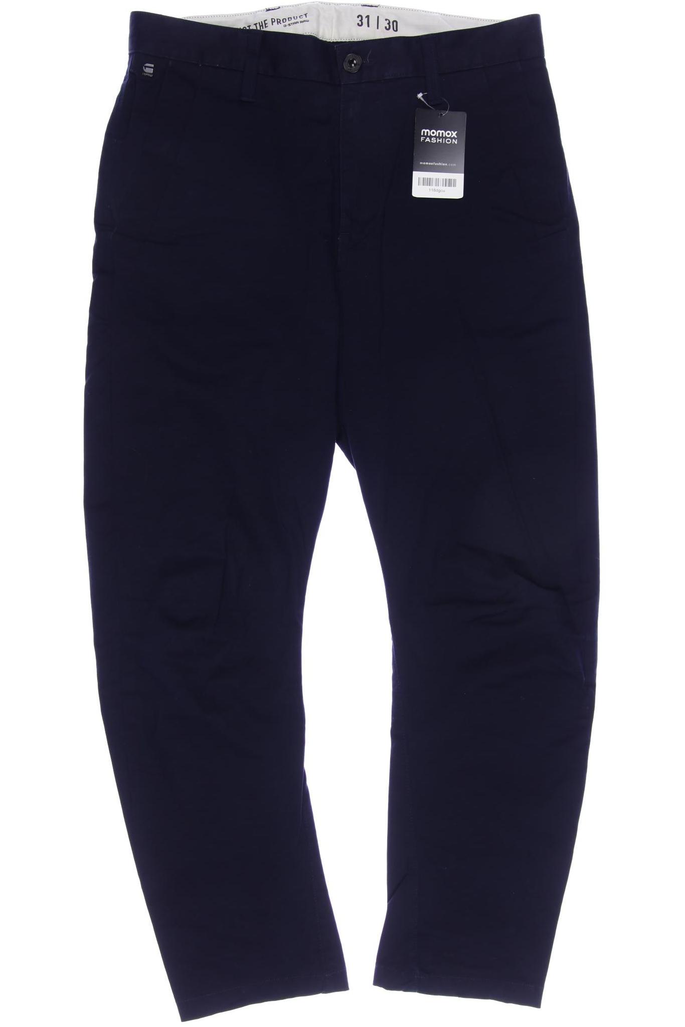 

G STAR RAW Herren Stoffhose, marineblau