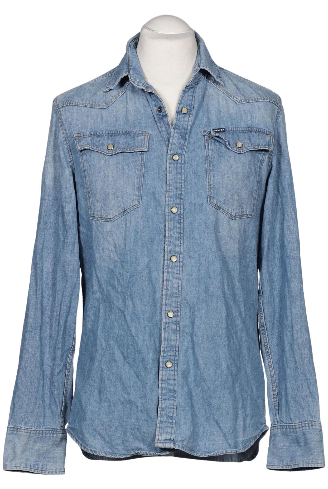 

G Star RAW Herren Hemd, hellblau, Gr. 48