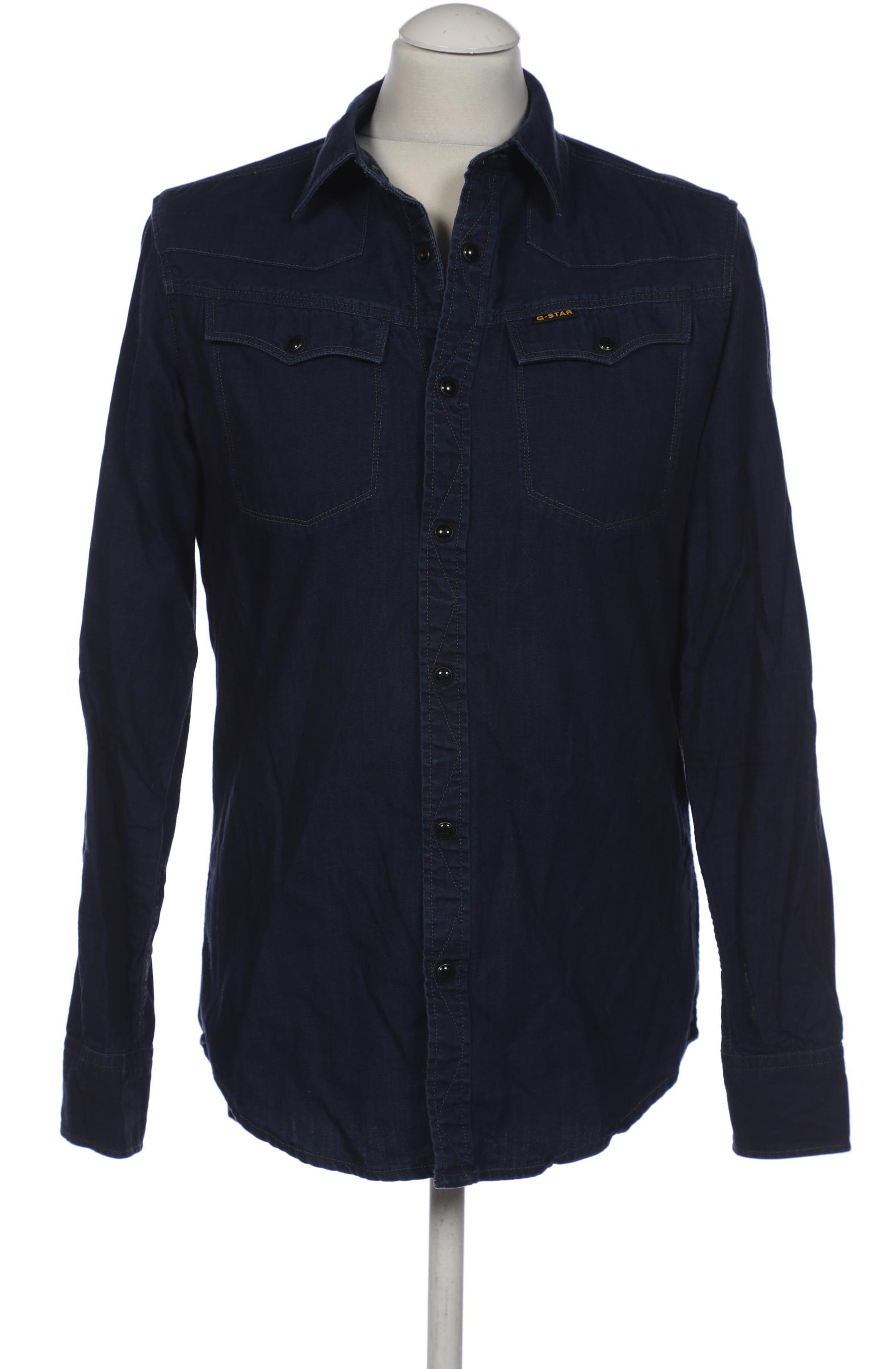 

G STAR RAW Herren Hemd, marineblau