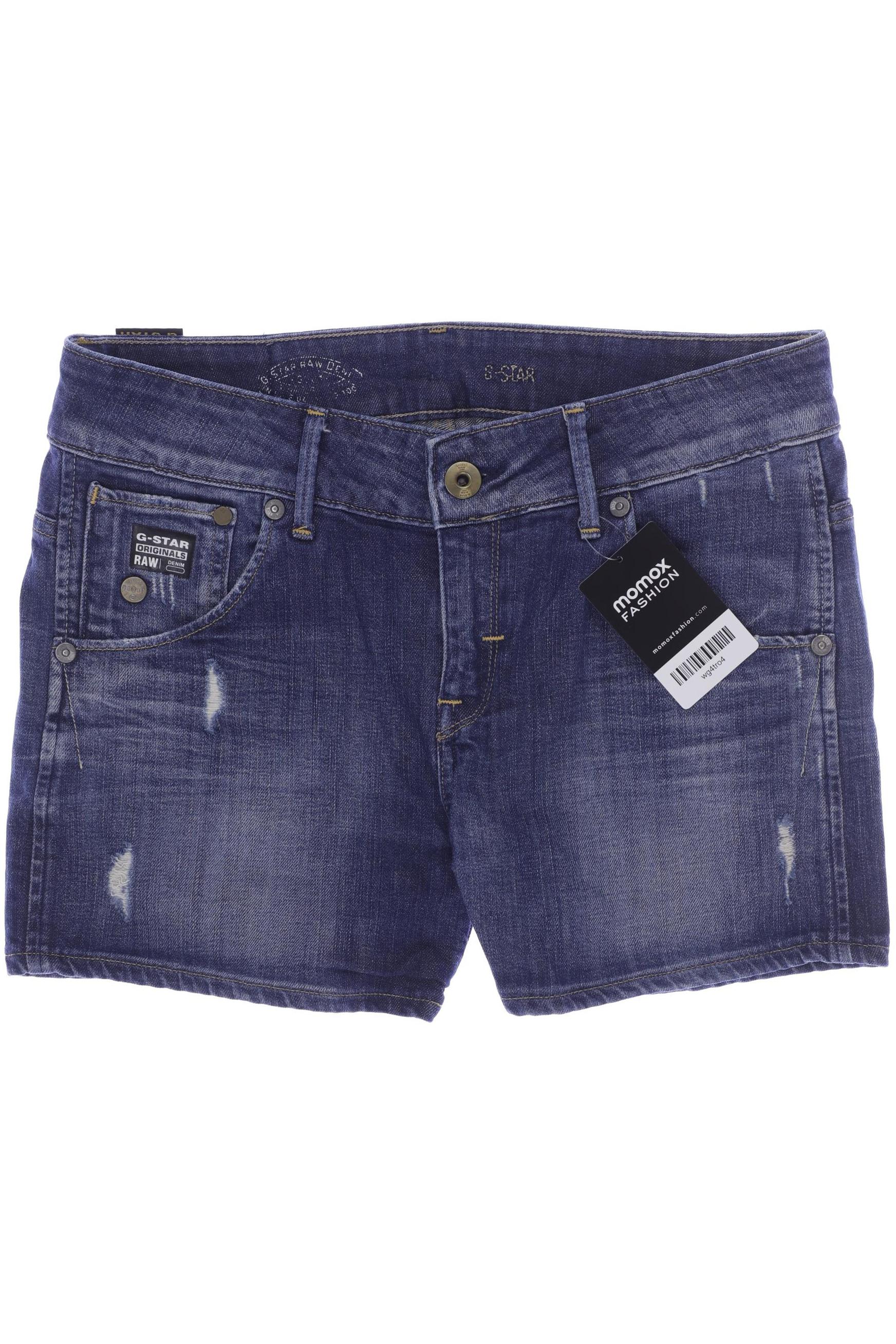 

G Star RAW Damen Shorts, blau, Gr. 26