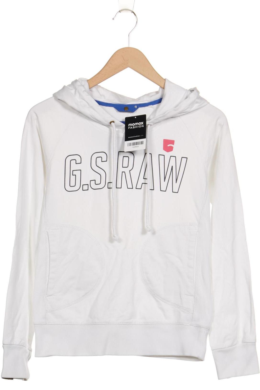 

G Star RAW Damen Kapuzenpullover, weiß, Gr. 36