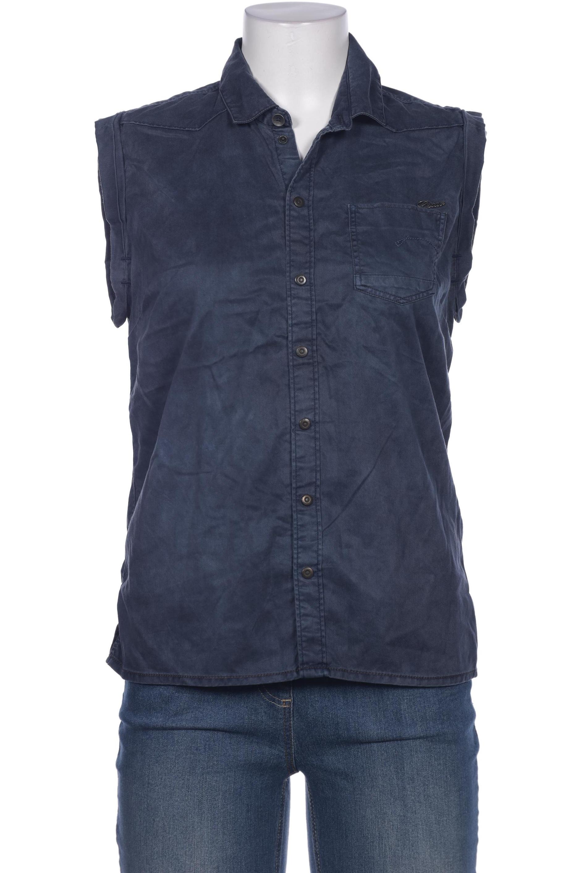 

G Star RAW Damen Bluse, blau, Gr. 38