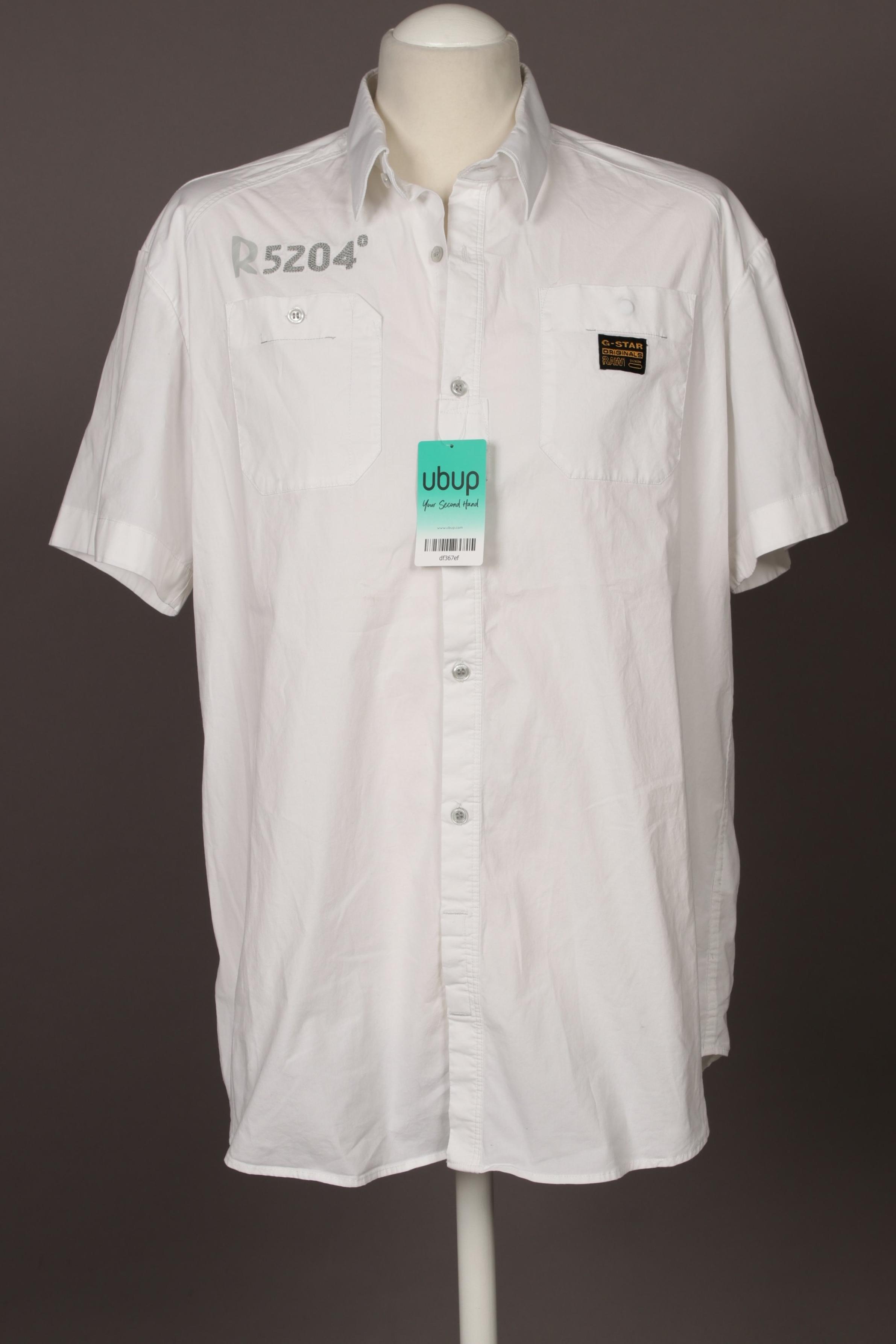 

G Star RAW Herren Hemd, weiß, Gr. 58