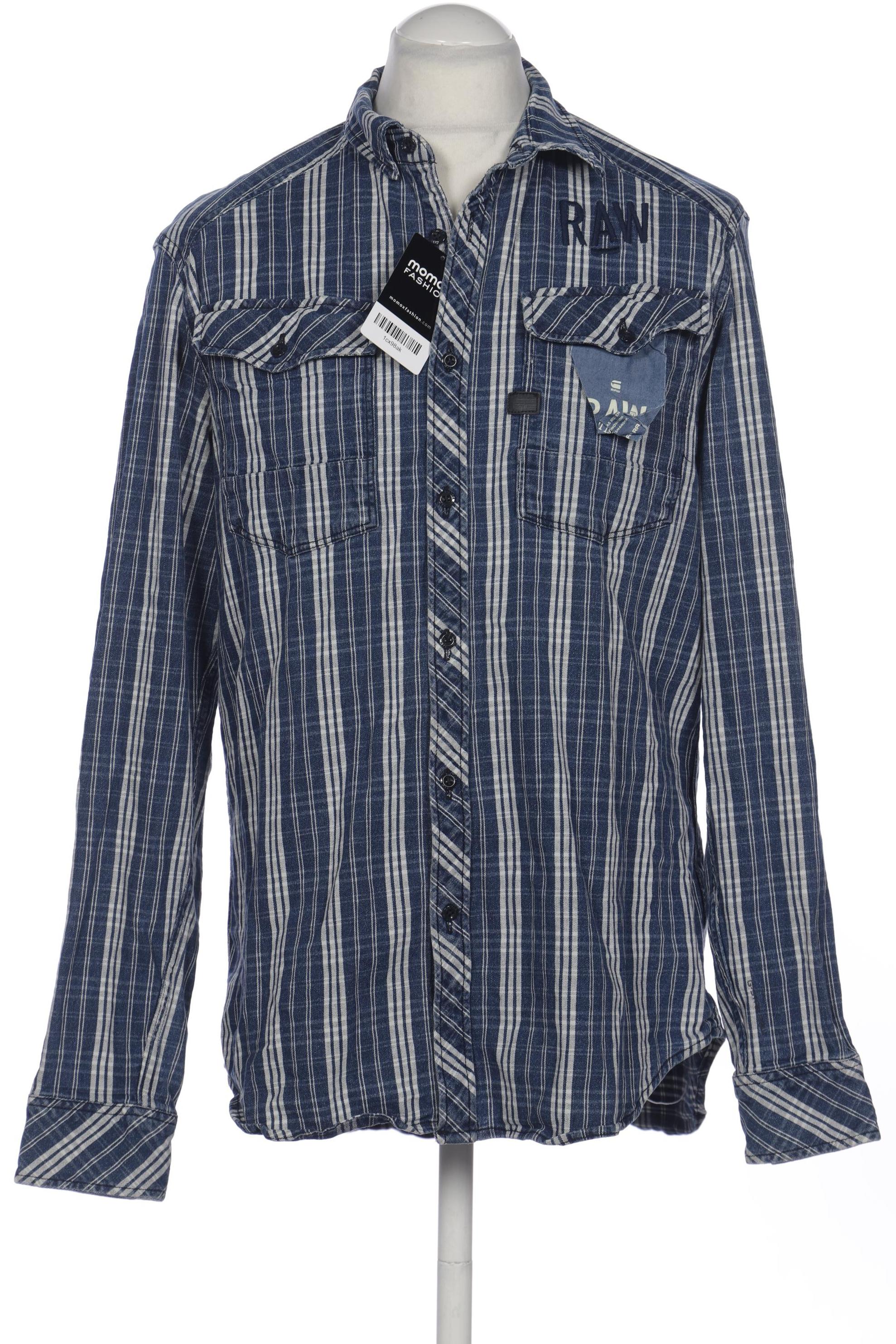 

G-STAR RAW Herren Hemd, marineblau