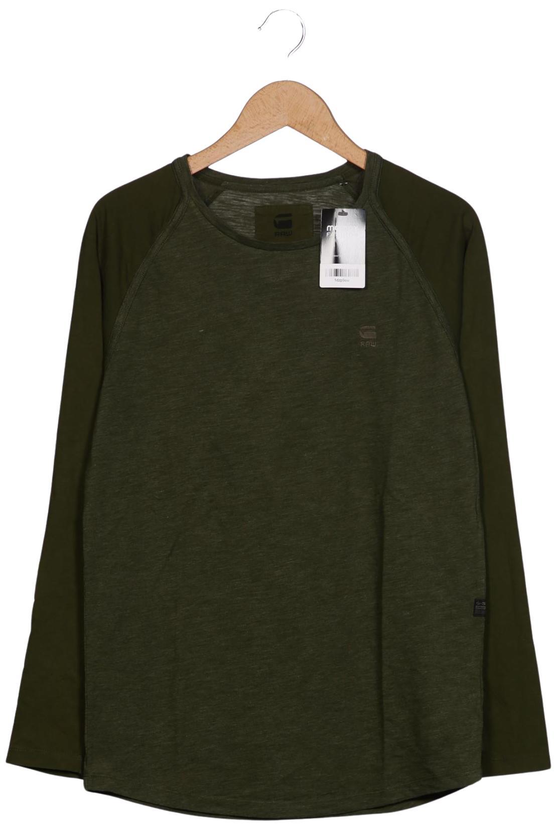 

G Star RAW Herren Langarmshirt, grün, Gr. 46