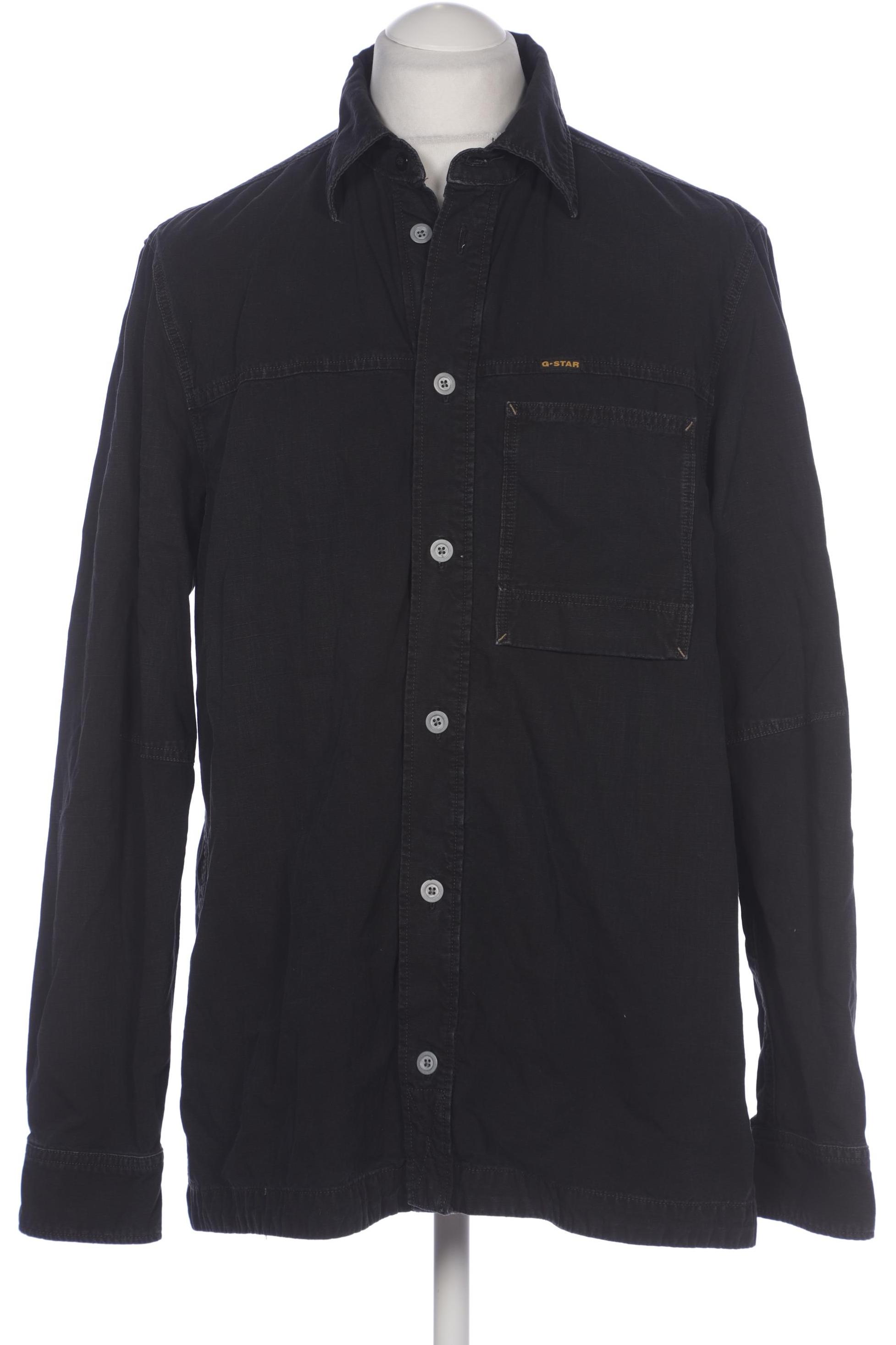 

G Star RAW Herren Hemd, schwarz, Gr. 52