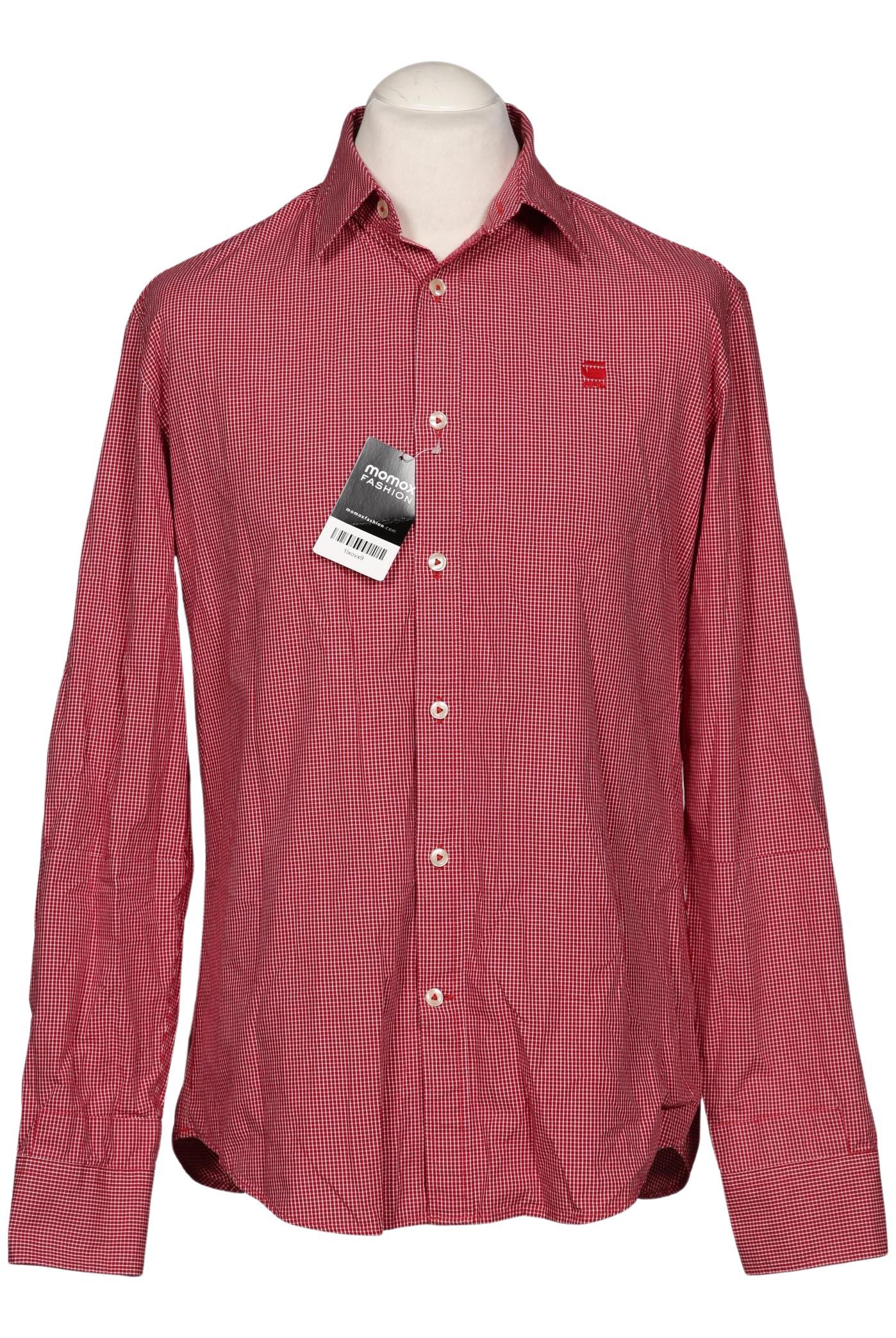 

G Star RAW Herren Hemd, rot, Gr. 54