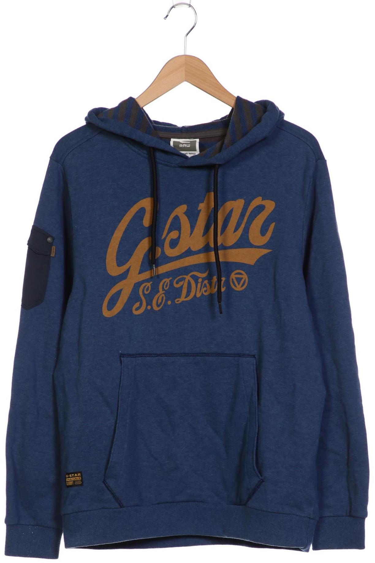 

G-Star RAW Herren Kapuzenpullover, blau, Gr. 52