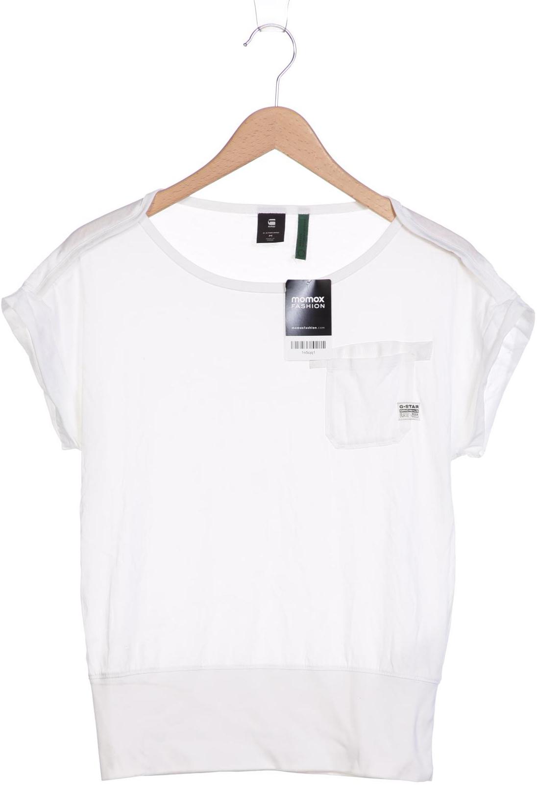 

G STAR RAW Damen T-Shirt, weiß