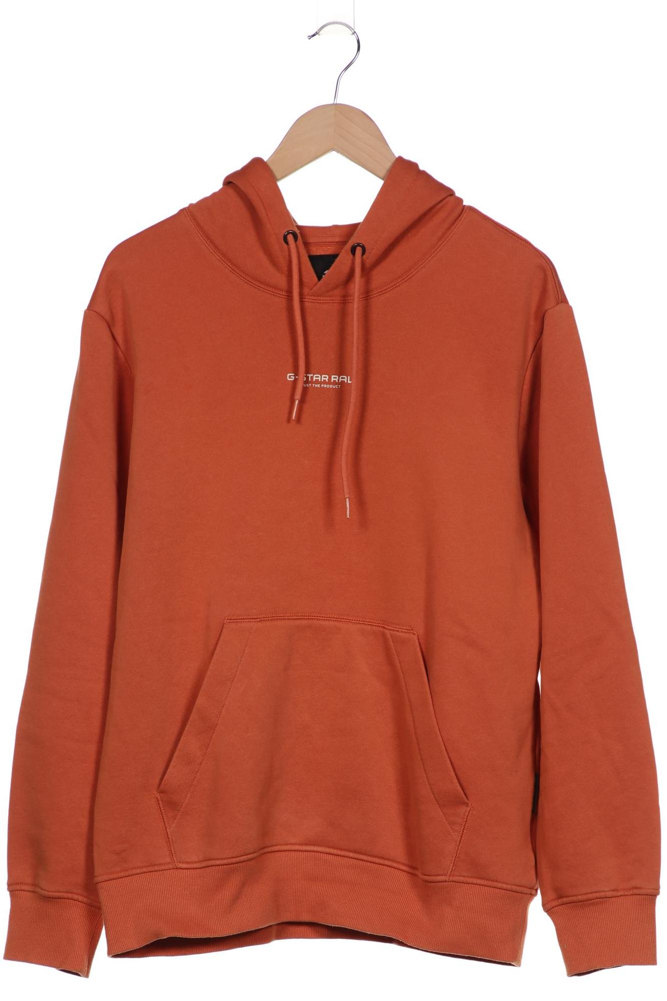 

G Star RAW Herren Kapuzenpullover, orange, Gr. 52