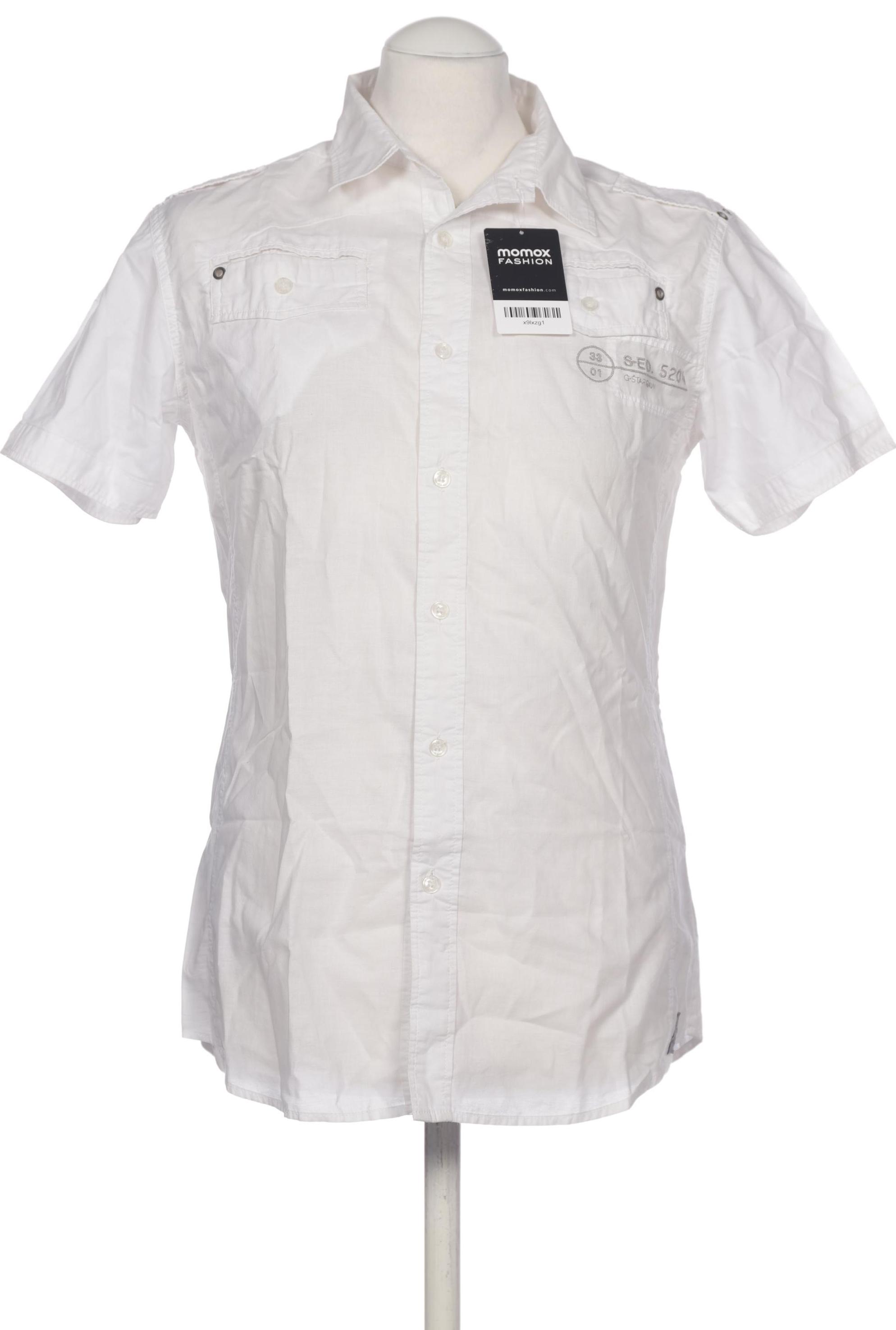 

G Star RAW Herren Hemd, weiß, Gr. 48