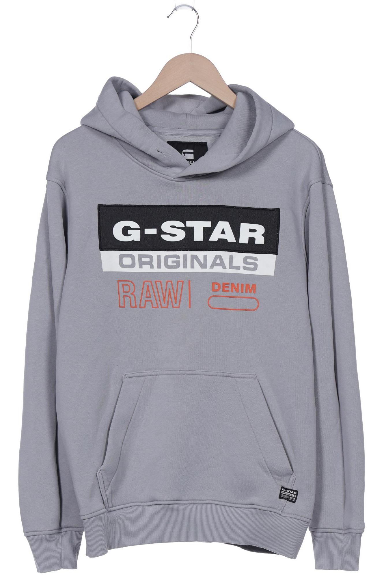 

G Star RAW Herren Kapuzenpullover, grau, Gr. 54