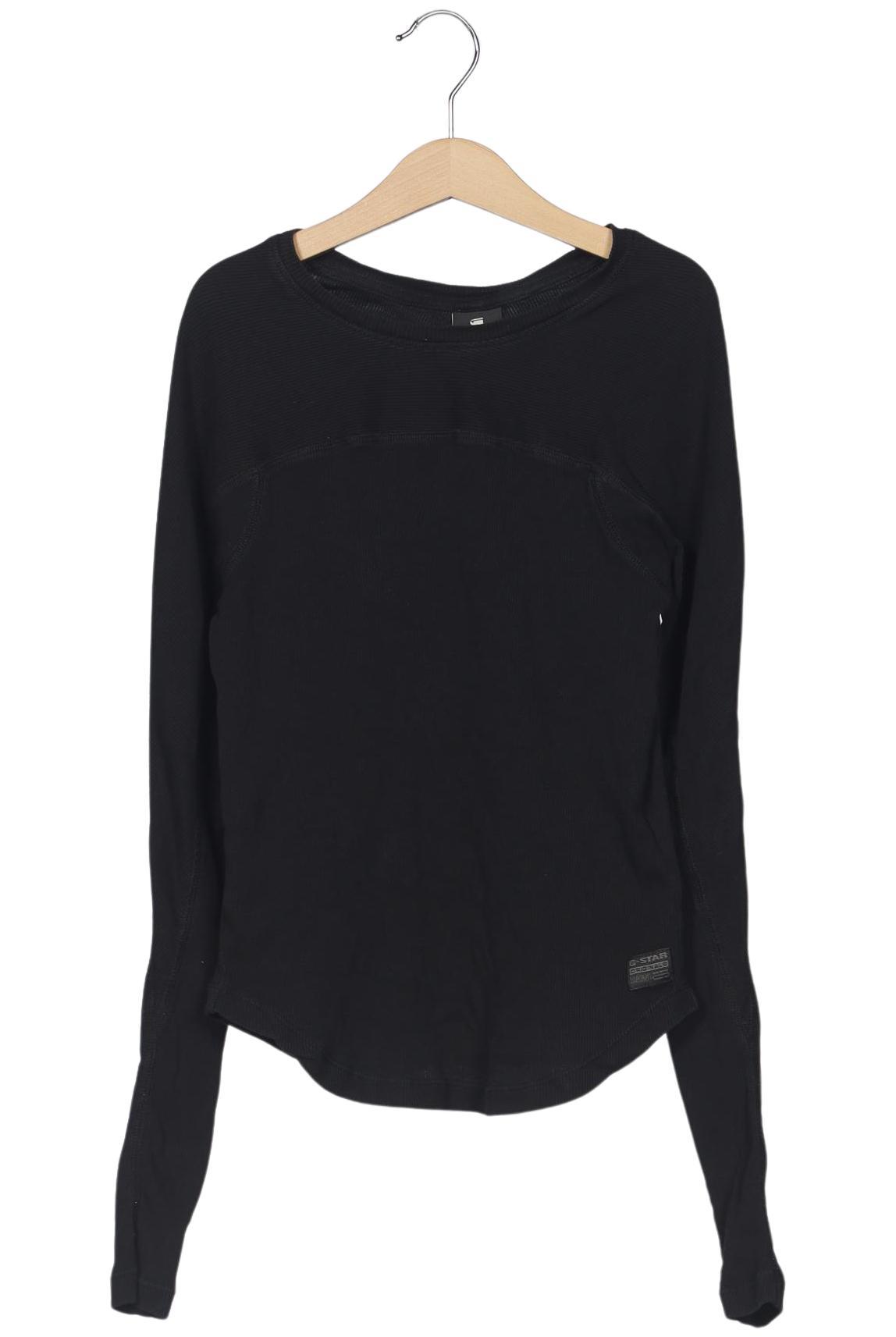 

G Star RAW Damen Langarmshirt, schwarz, Gr. 34