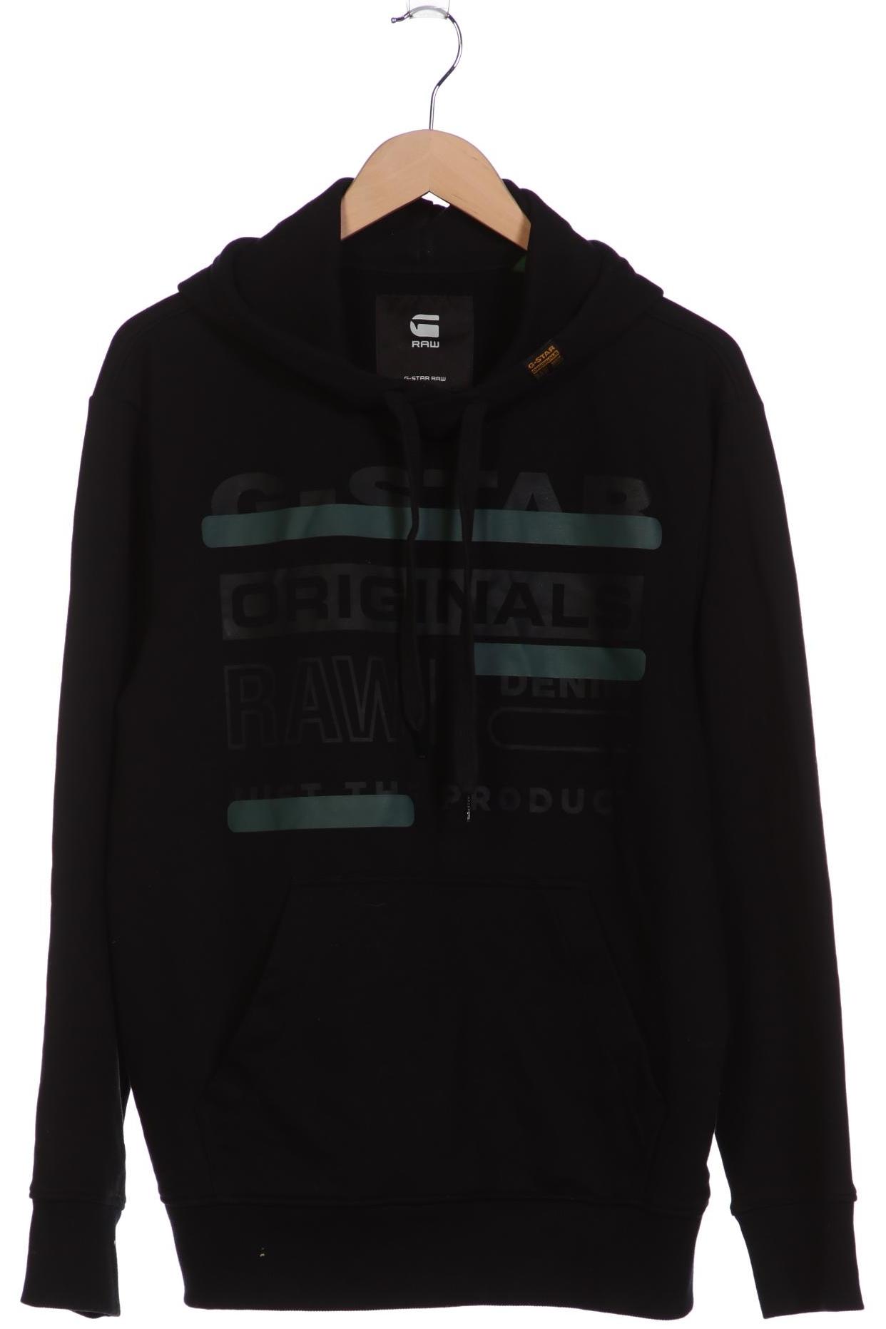 

G Star RAW Herren Kapuzenpullover, schwarz, Gr. 54