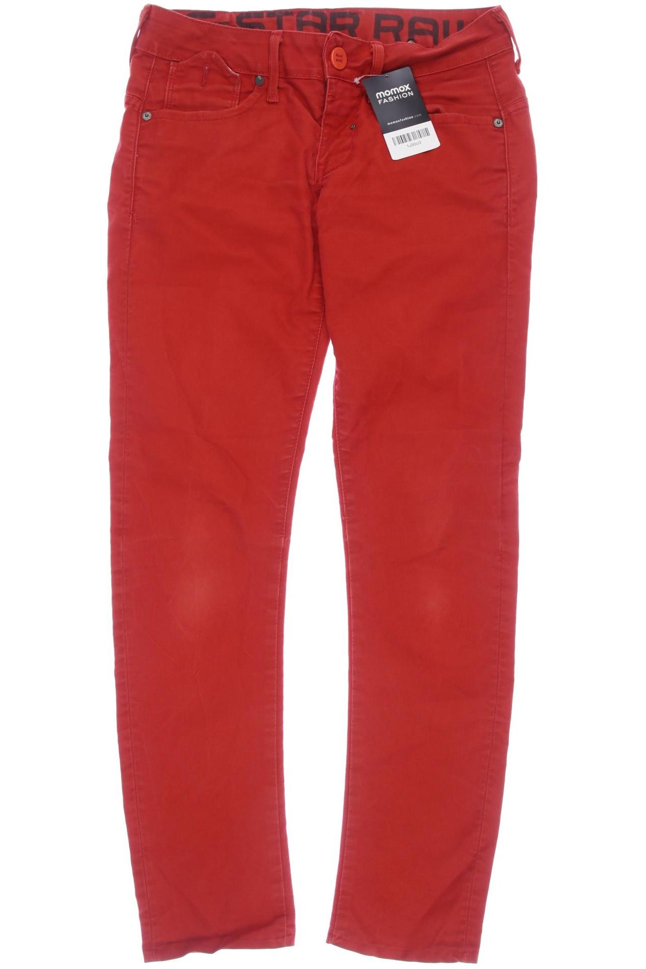 

G Star RAW Damen Jeans, rot, Gr. 28