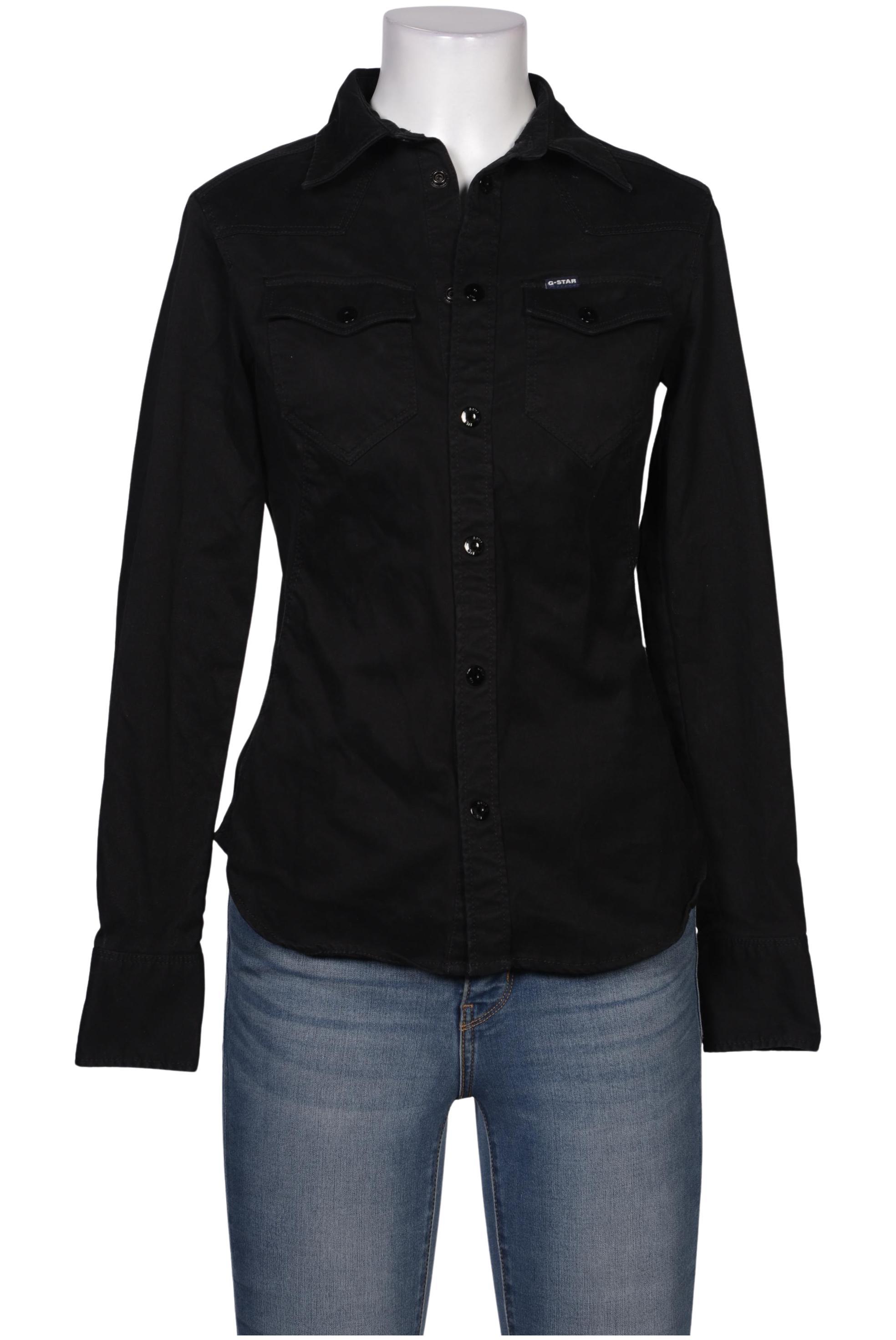 

G Star RAW Damen Bluse, schwarz, Gr. 34
