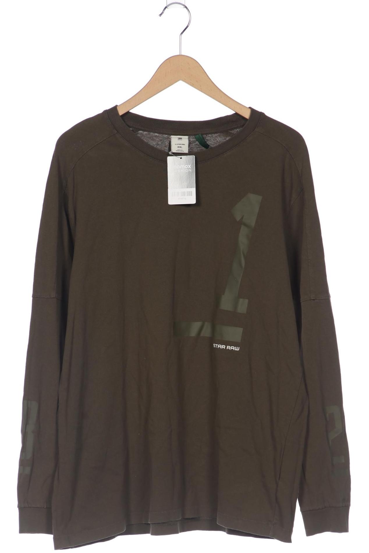 

G Star RAW Herren Langarmshirt, grün, Gr. 56