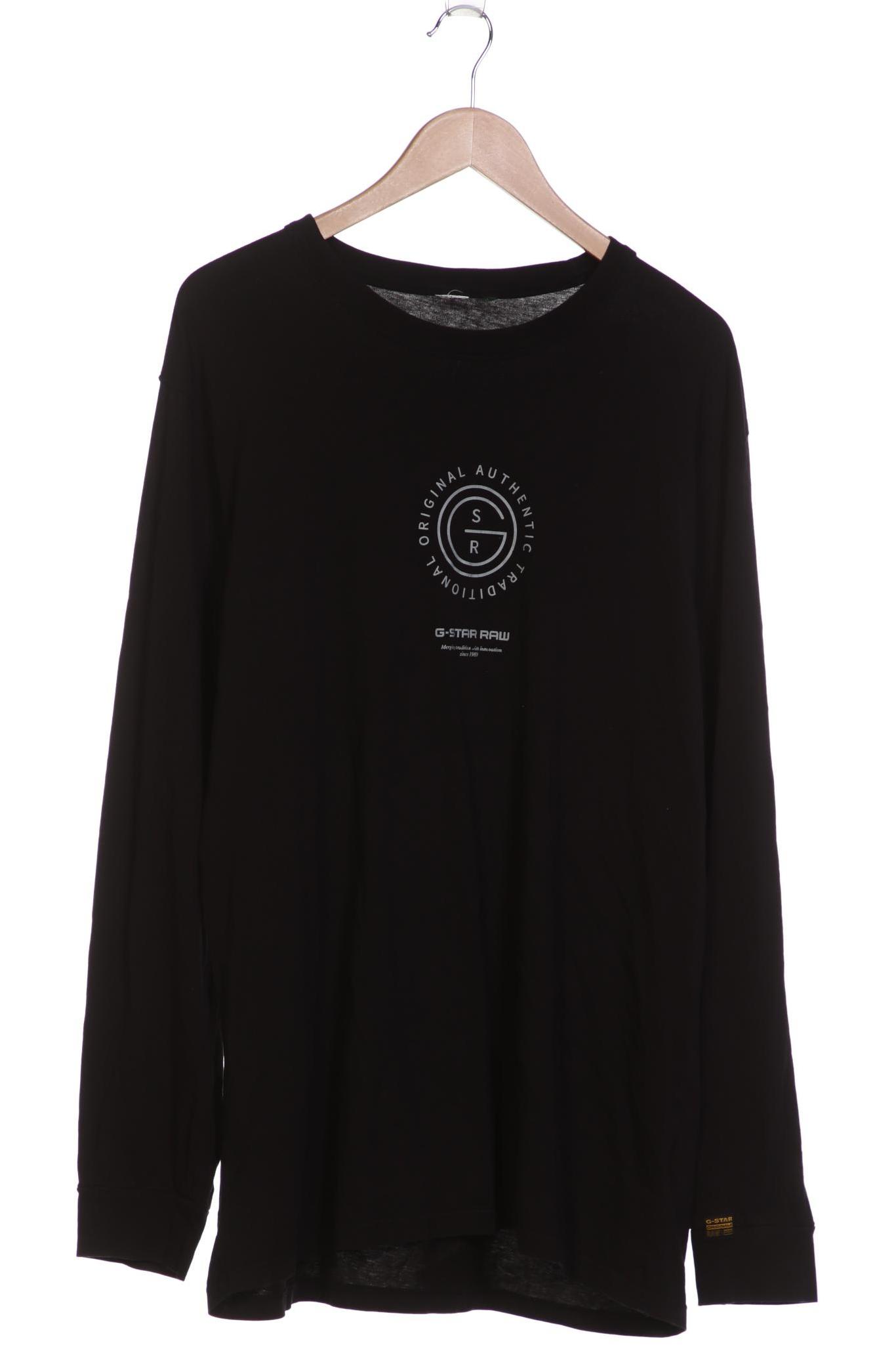 

G Star RAW Herren Langarmshirt, schwarz, Gr. 56