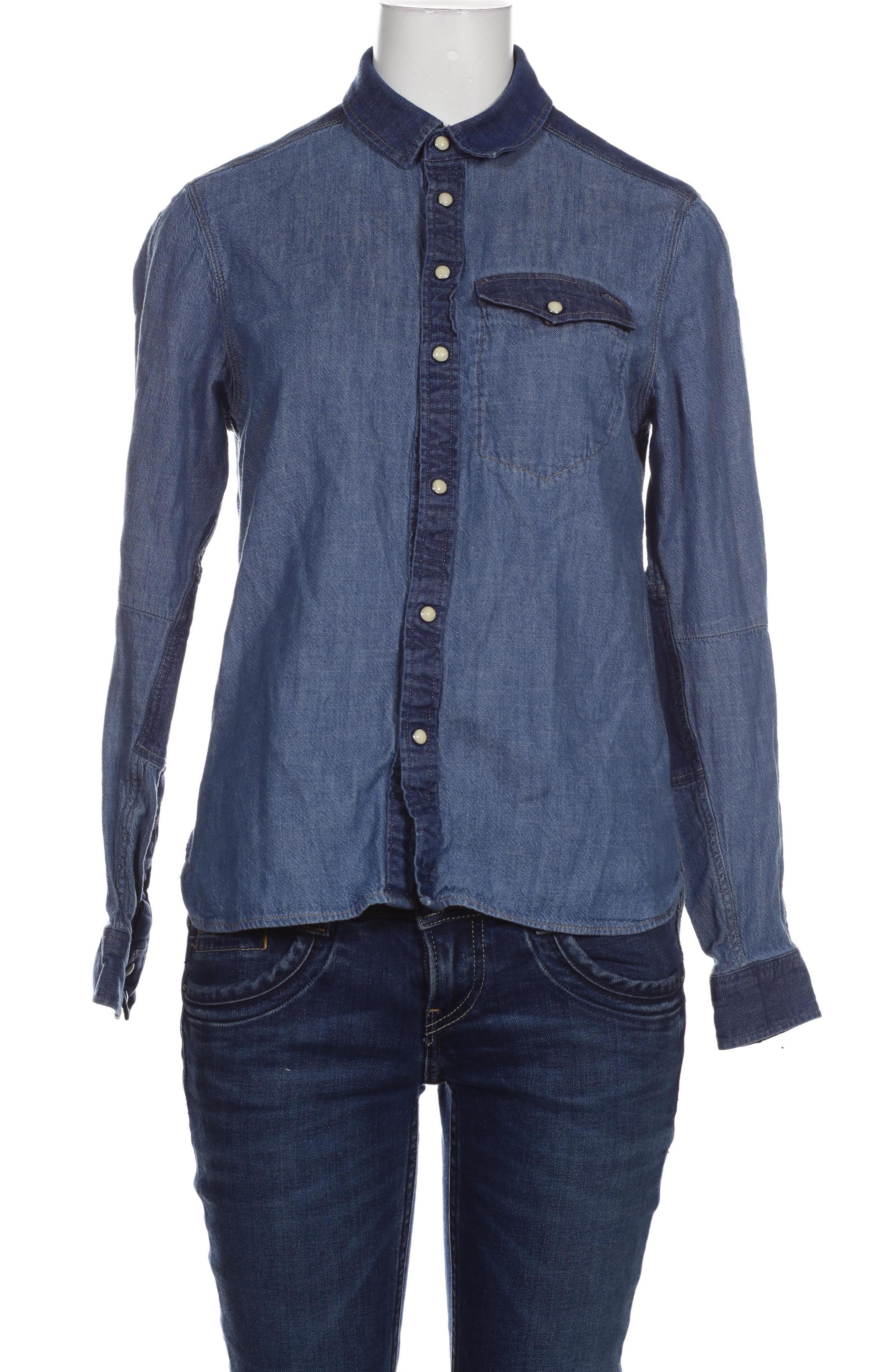 

G Star RAW Damen Bluse, blau, Gr.