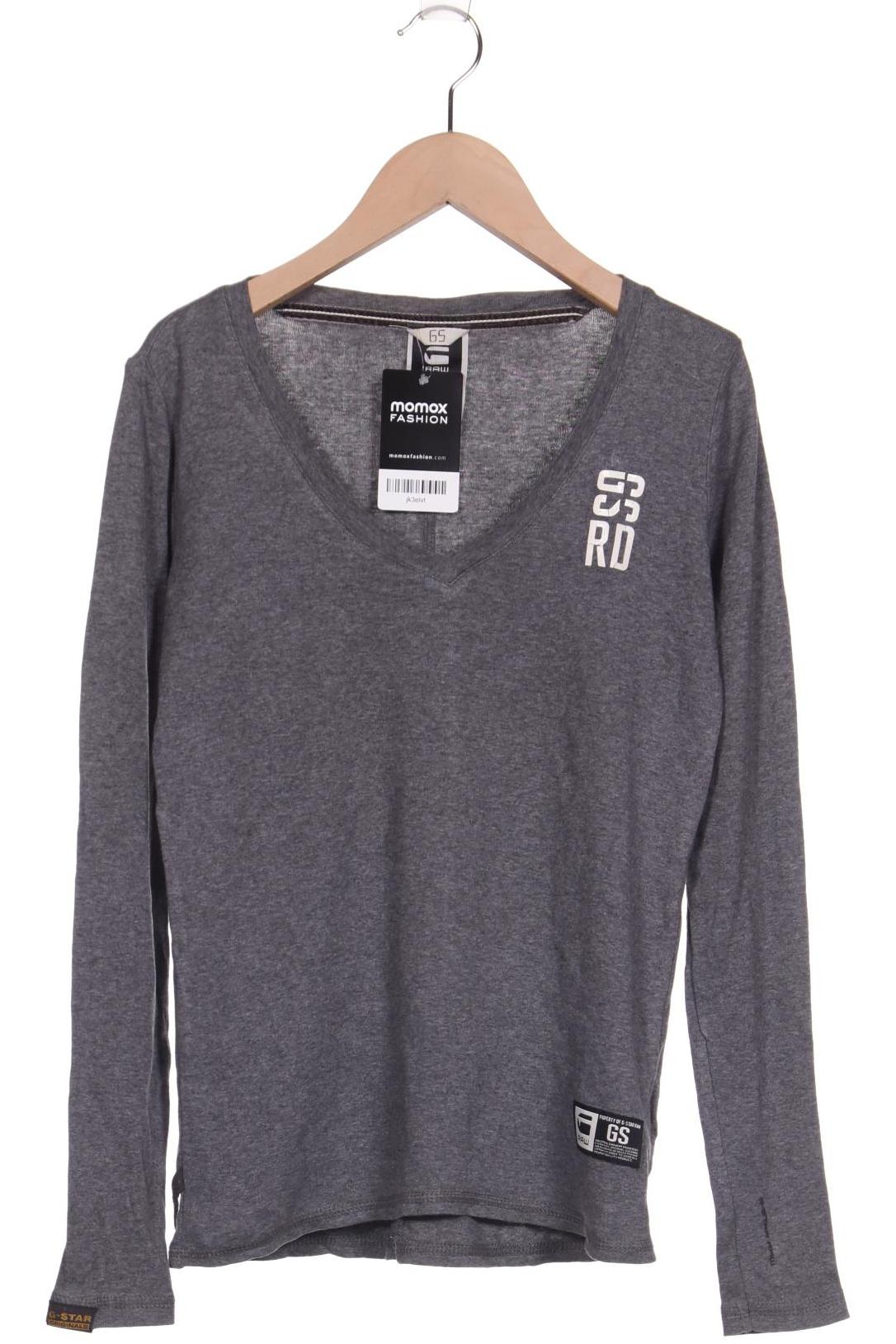

G Star RAW Damen Langarmshirt, grau, Gr. 34