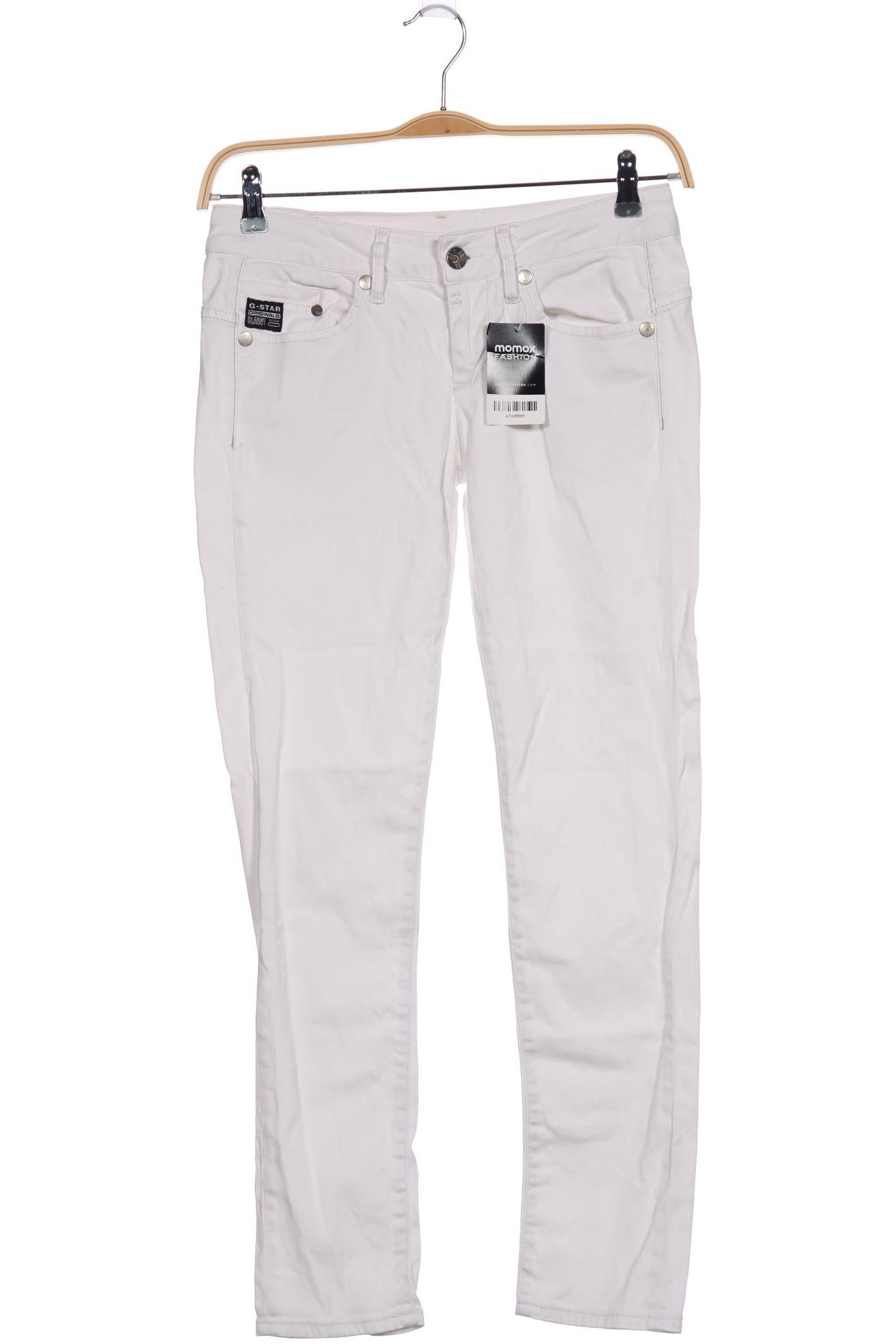 

G STAR RAW Damen Jeans, weiß