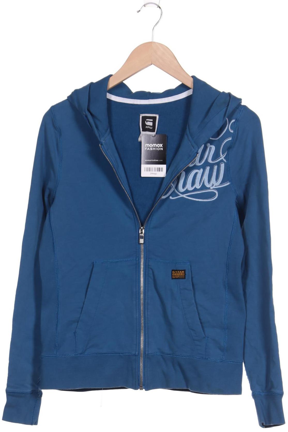 

G STAR RAW Damen Kapuzenpullover, blau
