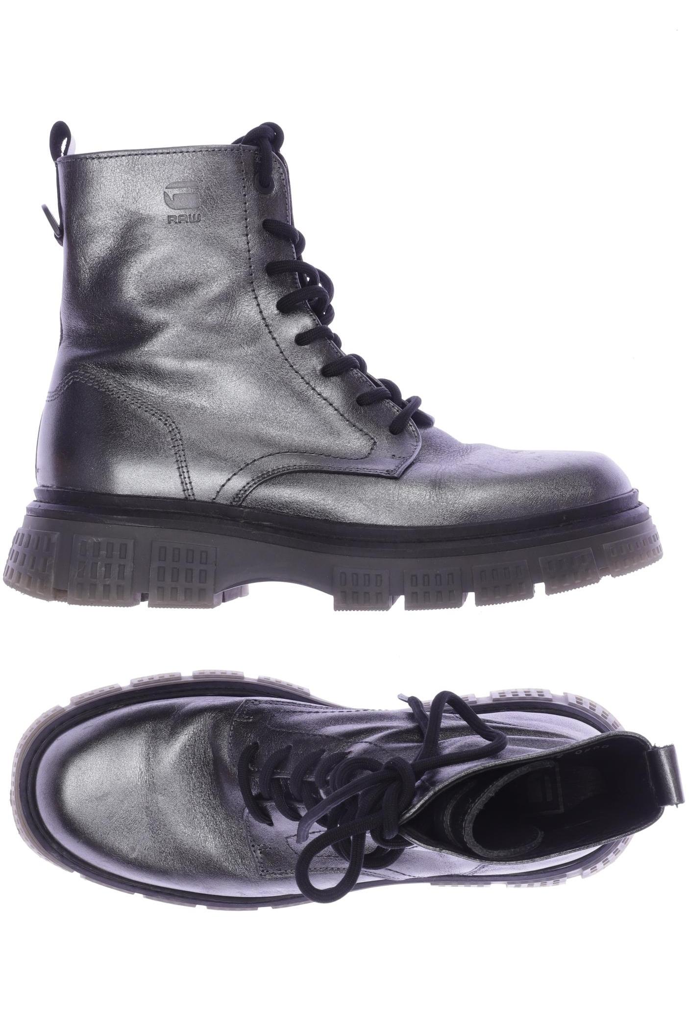 

G Star RAW Damen Stiefelette, silber, Gr. 39