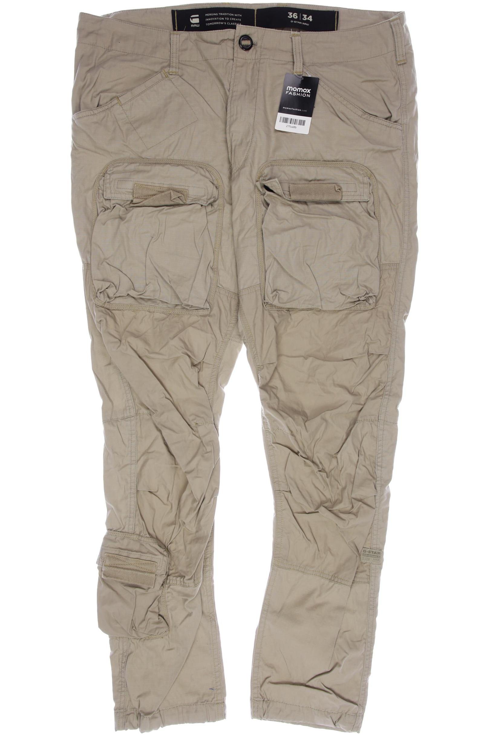 

G STAR RAW Herren Stoffhose, beige