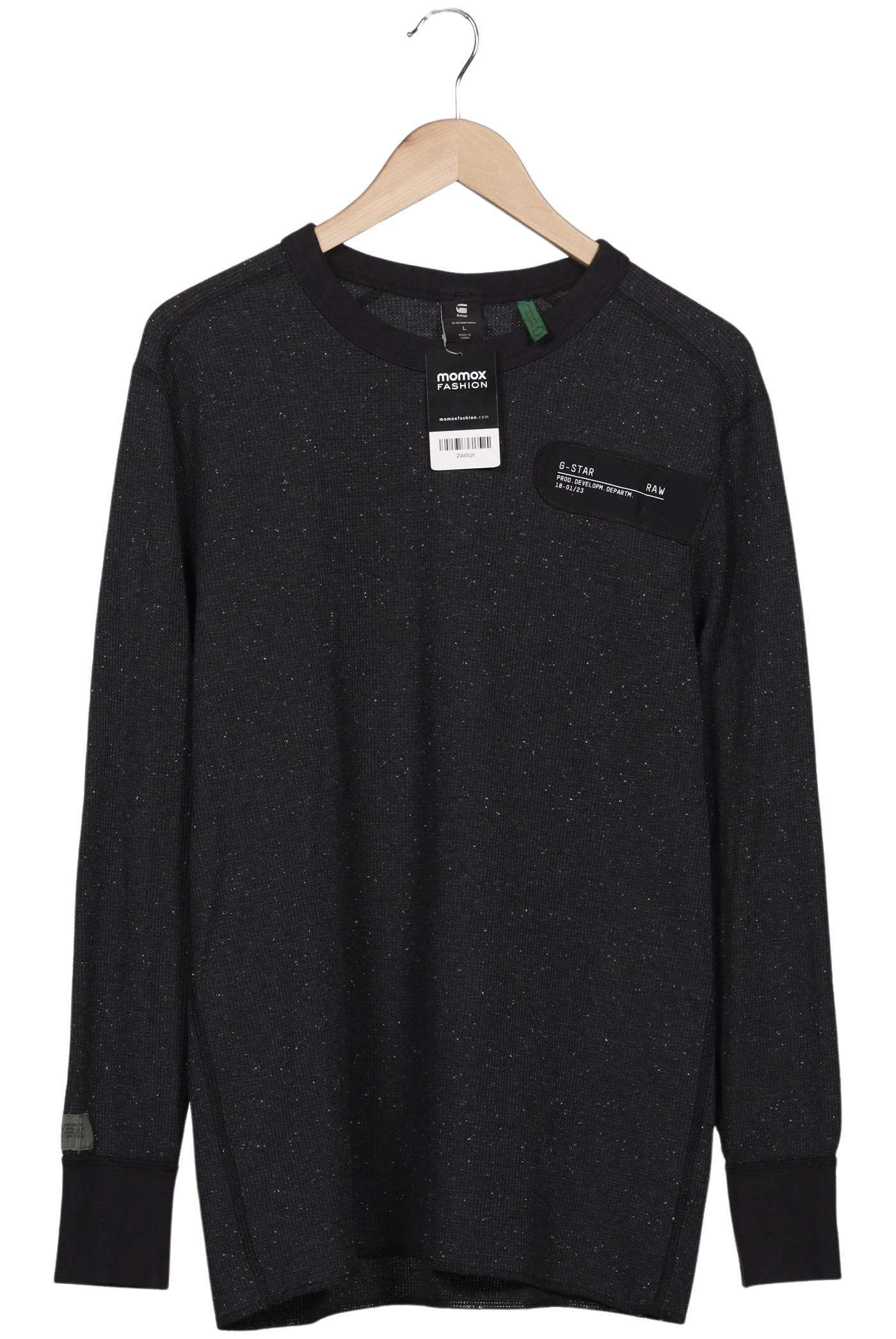 

G Star RAW Herren Langarmshirt, grau, Gr. 52