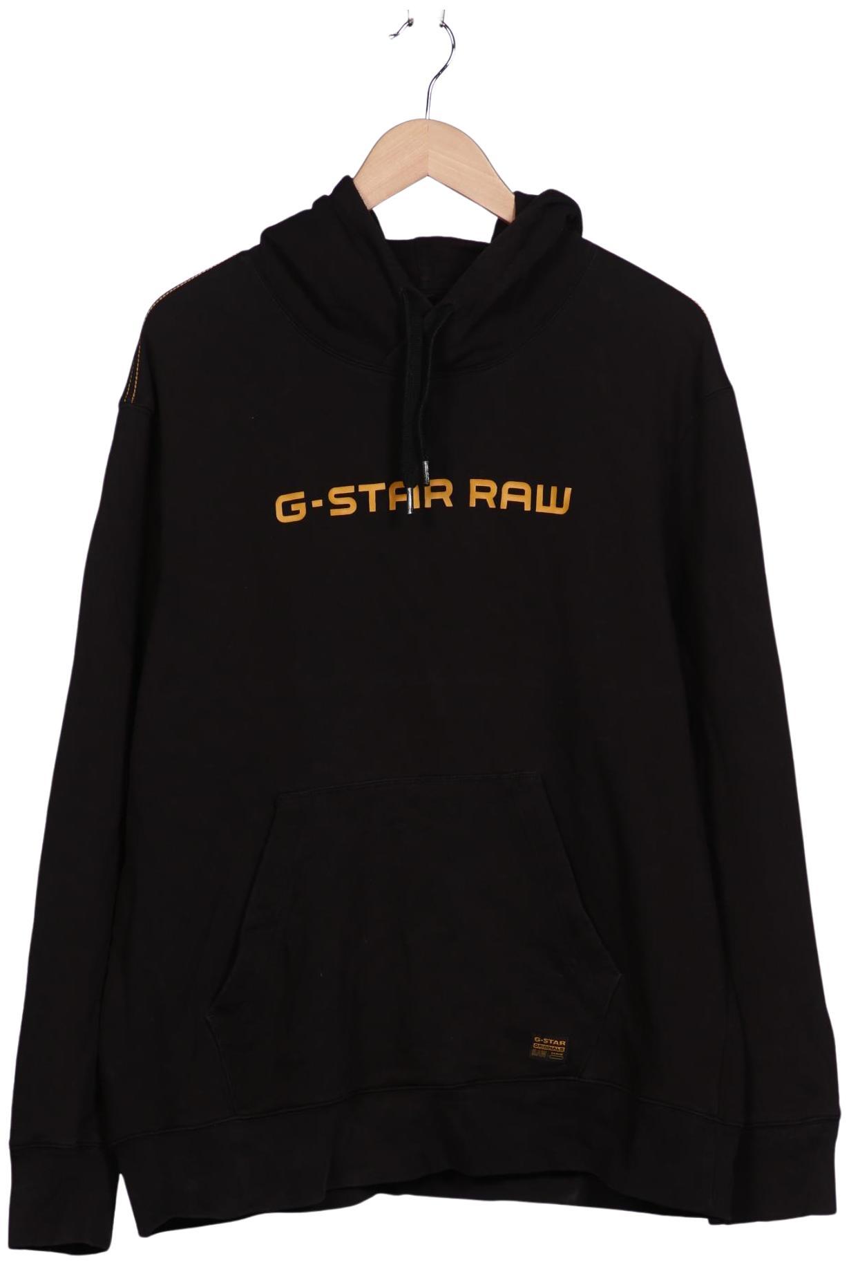 

G Star RAW Herren Kapuzenpullover, schwarz, Gr. 56