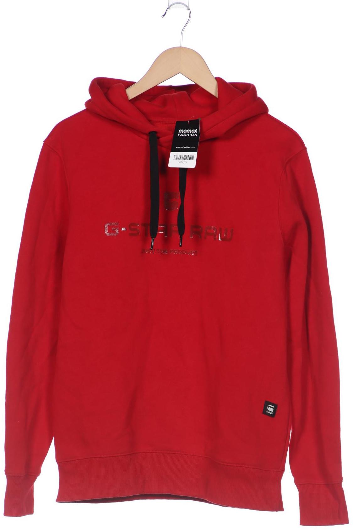 

G STAR RAW Herren Kapuzenpullover, rot