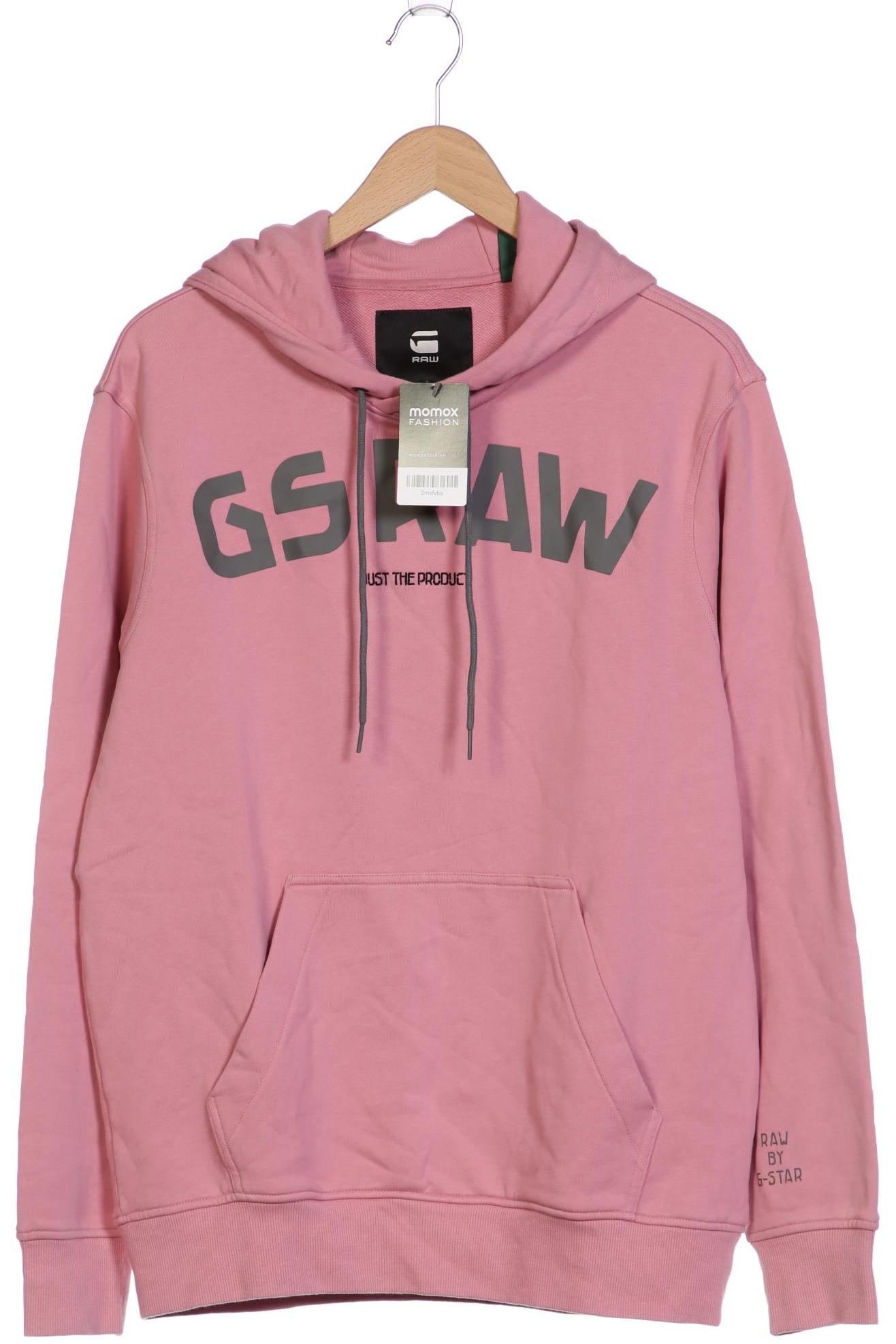 

G STAR RAW Herren Kapuzenpullover, pink