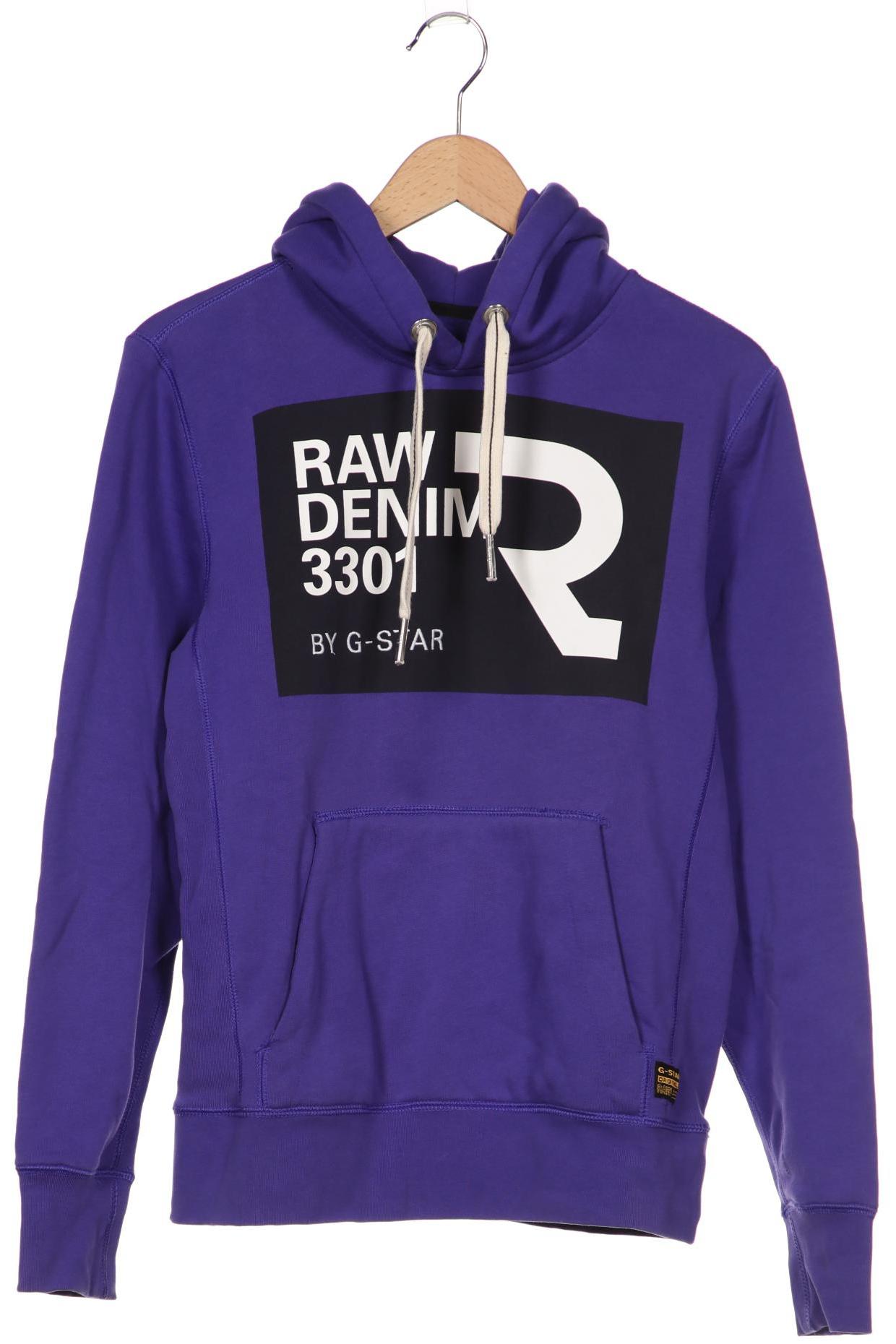 

G STAR RAW Herren Kapuzenpullover, flieder